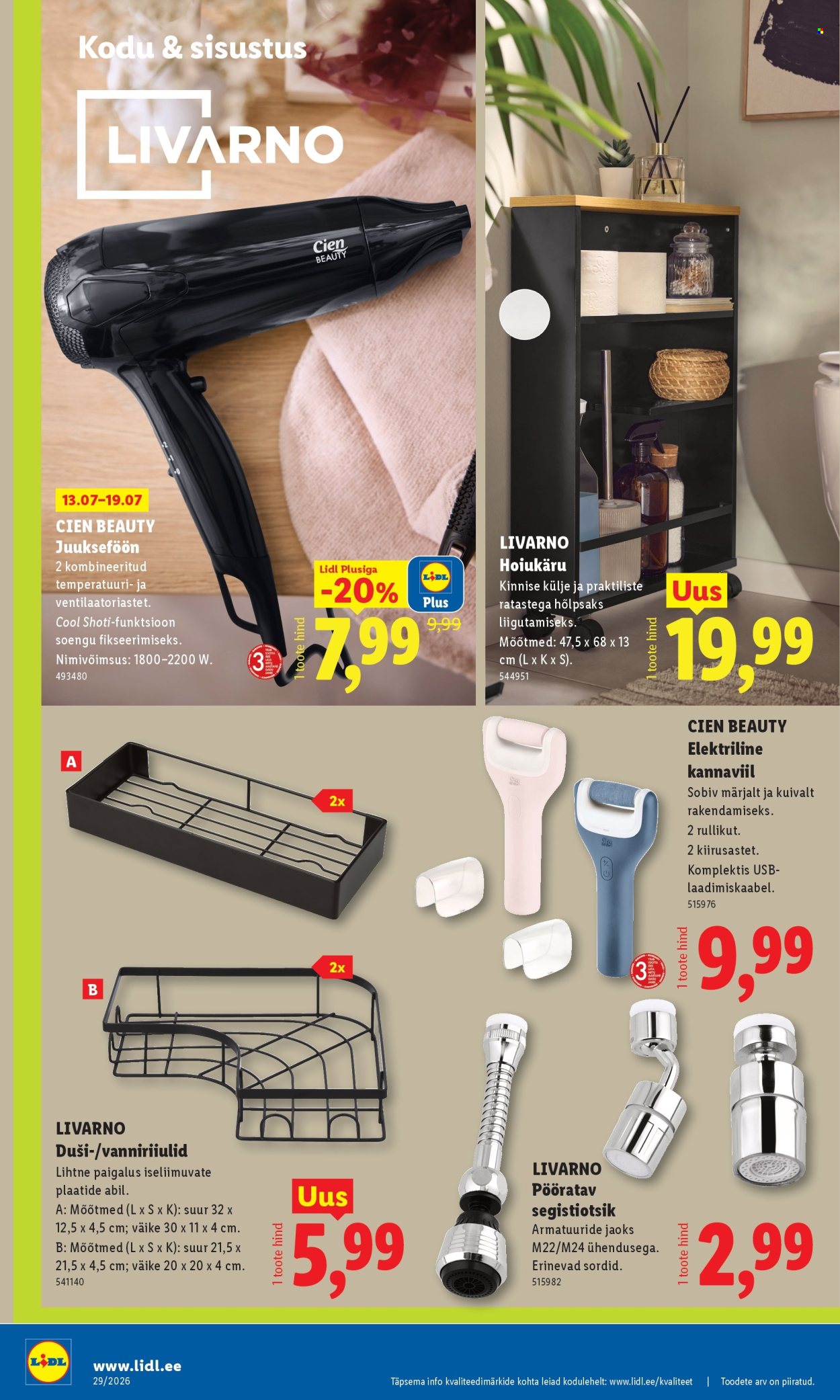 Lidl kliendileht (13.07 - 19.07.2026)