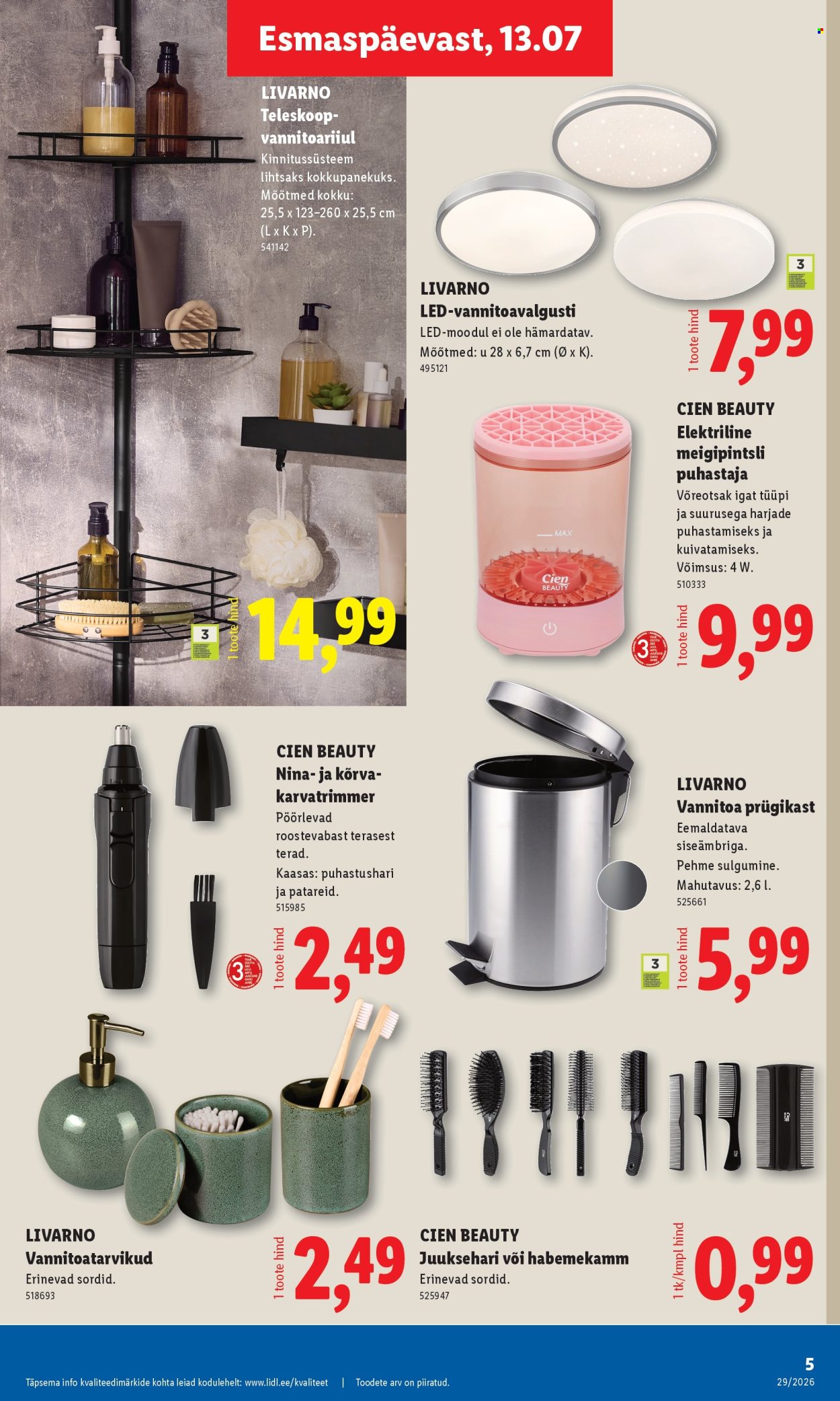 Lidl kliendileht (13.07 - 19.07.2026)