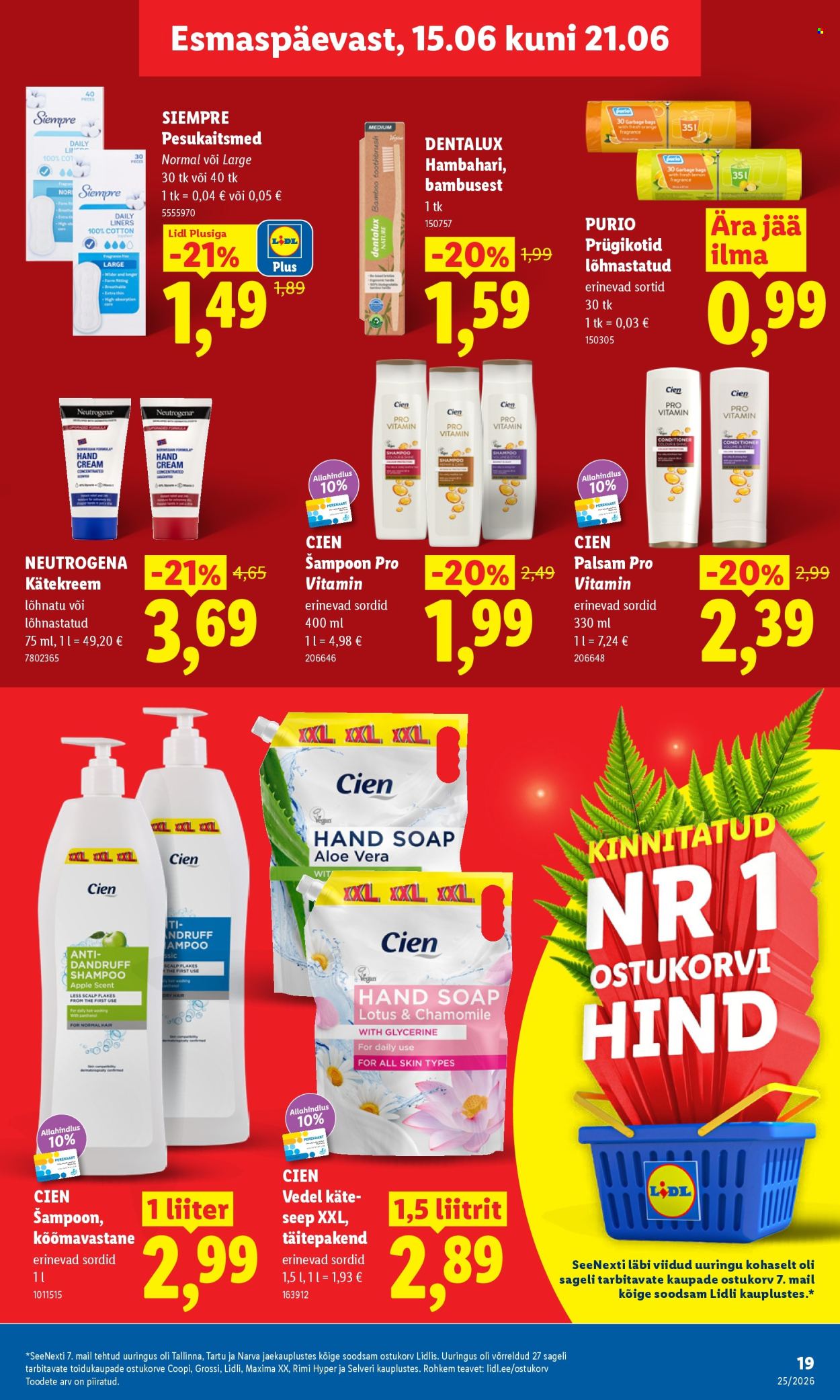 Lidl kliendileht (15.06 - 21.06.2026)