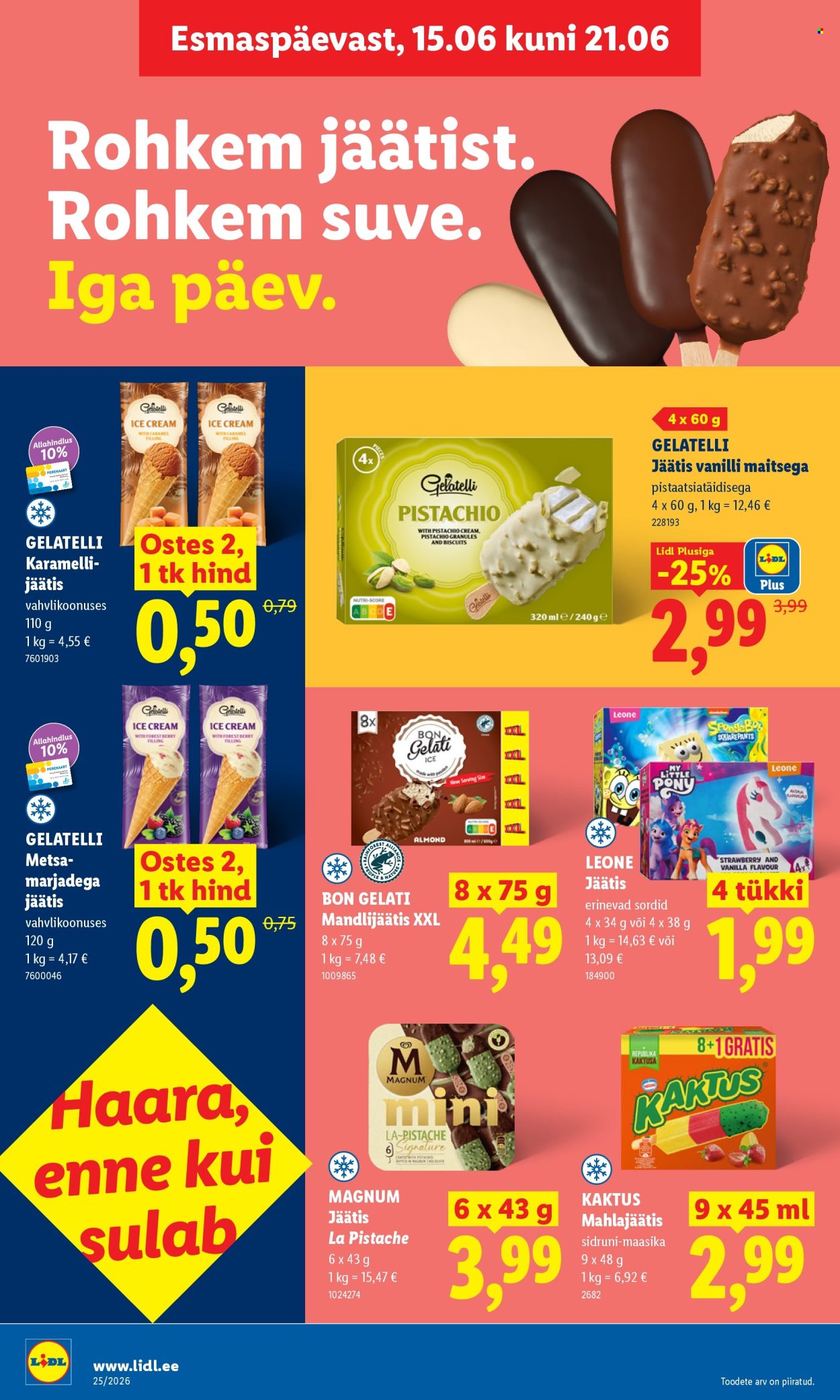 Lidl kliendileht (15.06 - 21.06.2026)