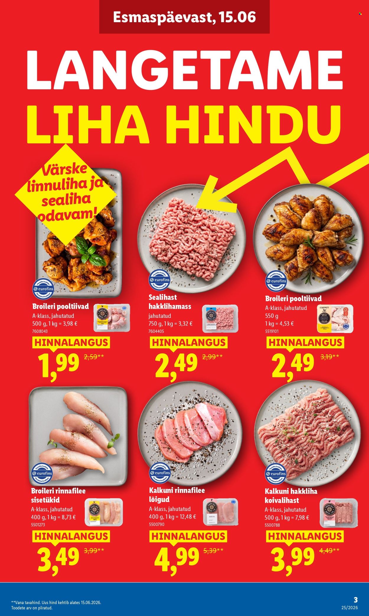 Lidl kliendileht (15.06 - 21.06.2026)