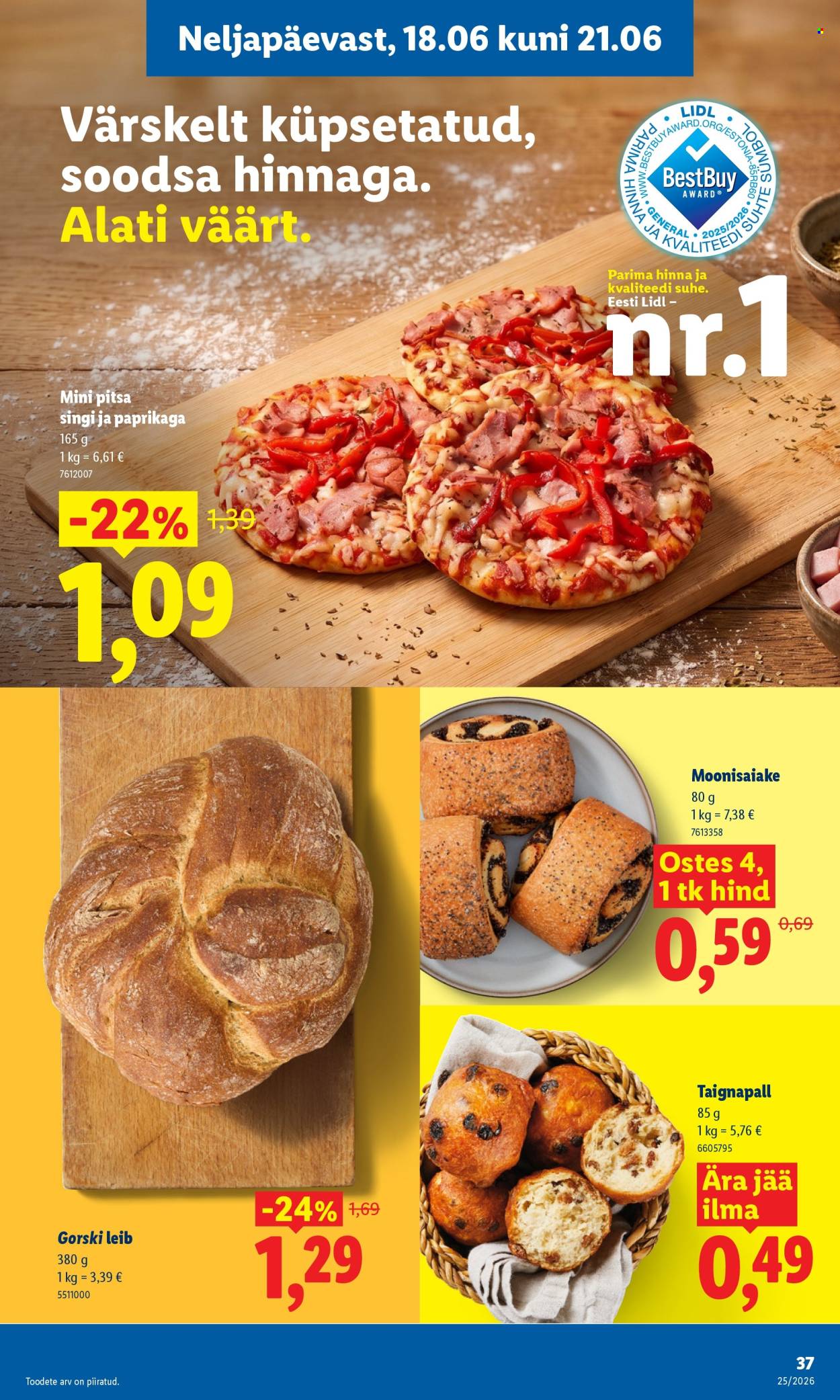Lidl kliendileht (15.06 - 21.06.2026)