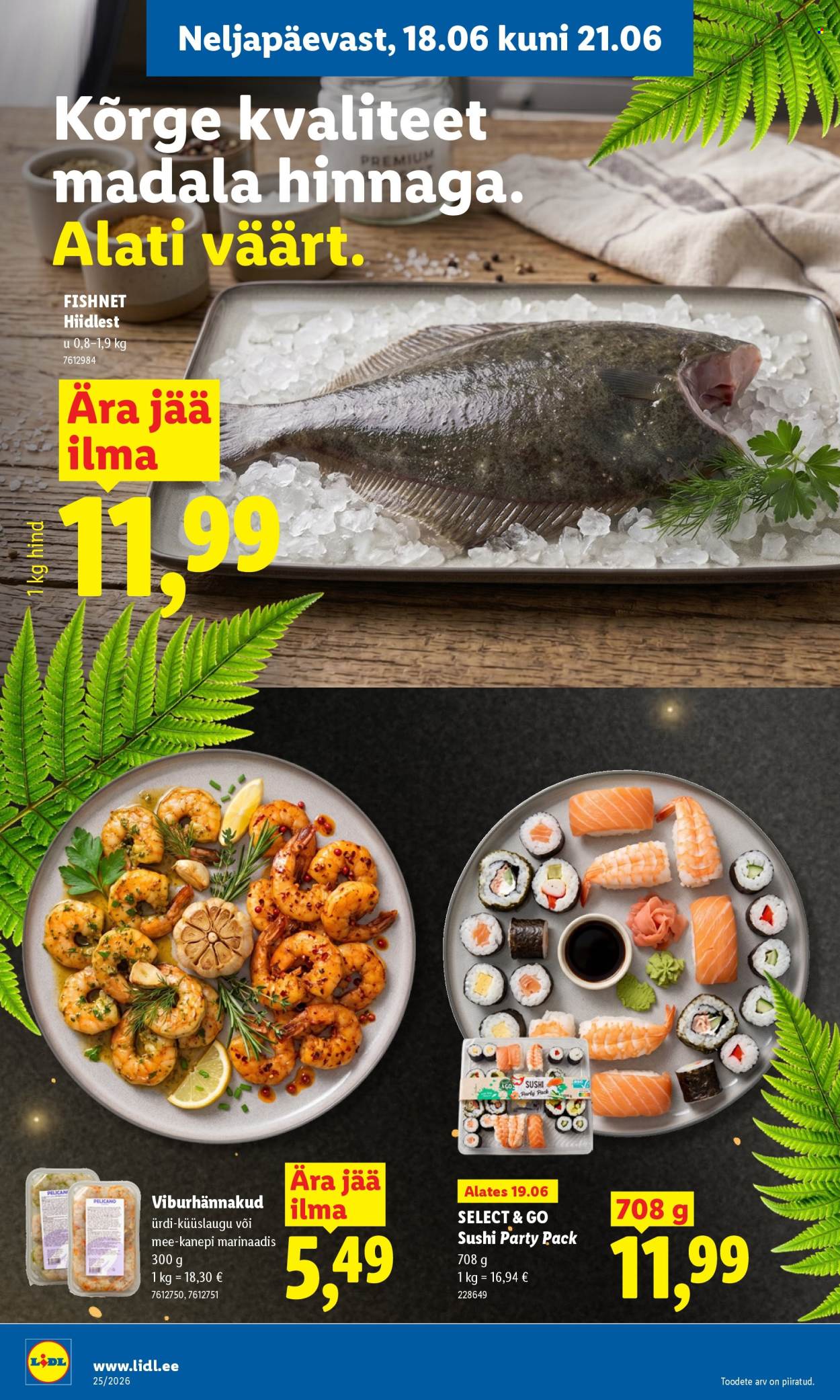 Lidl kliendileht (15.06 - 21.06.2026)