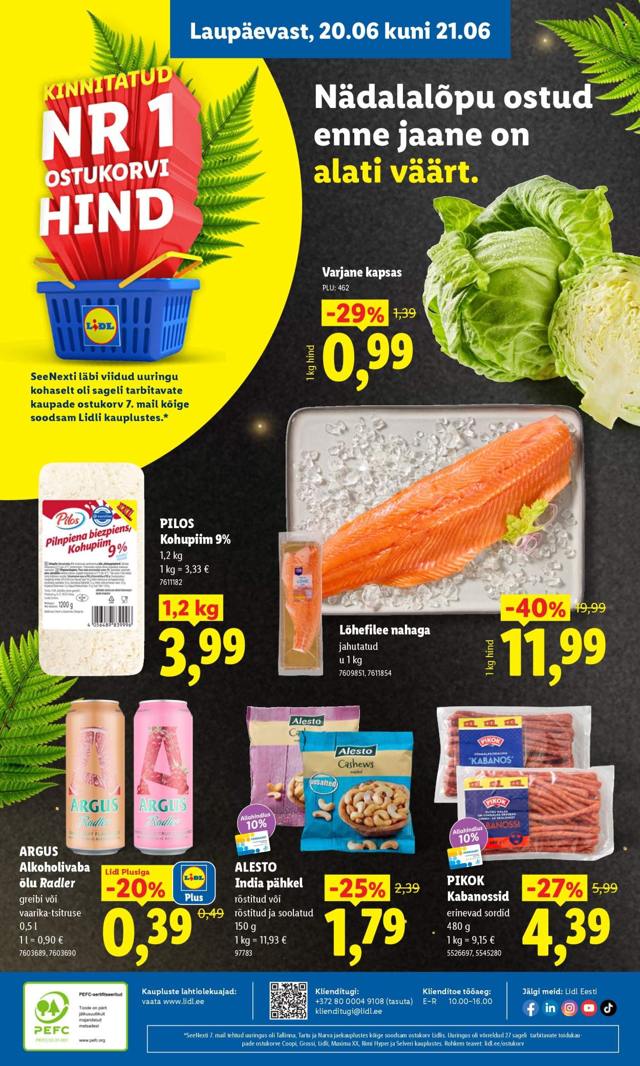 Lidl kliendileht (15.06 - 21.06.2026)