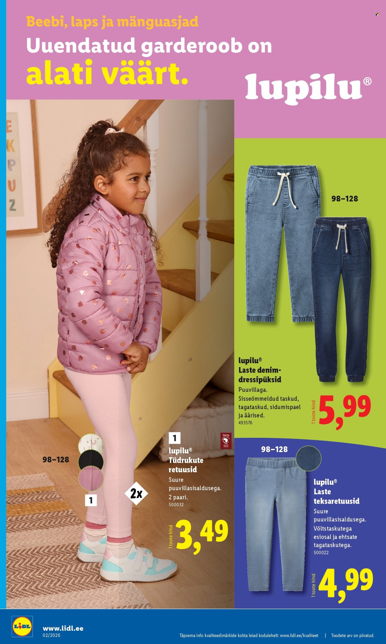 Lidl kliendileht - Tööstuskaupade pakkumised (5.01 - 11.01.2026)