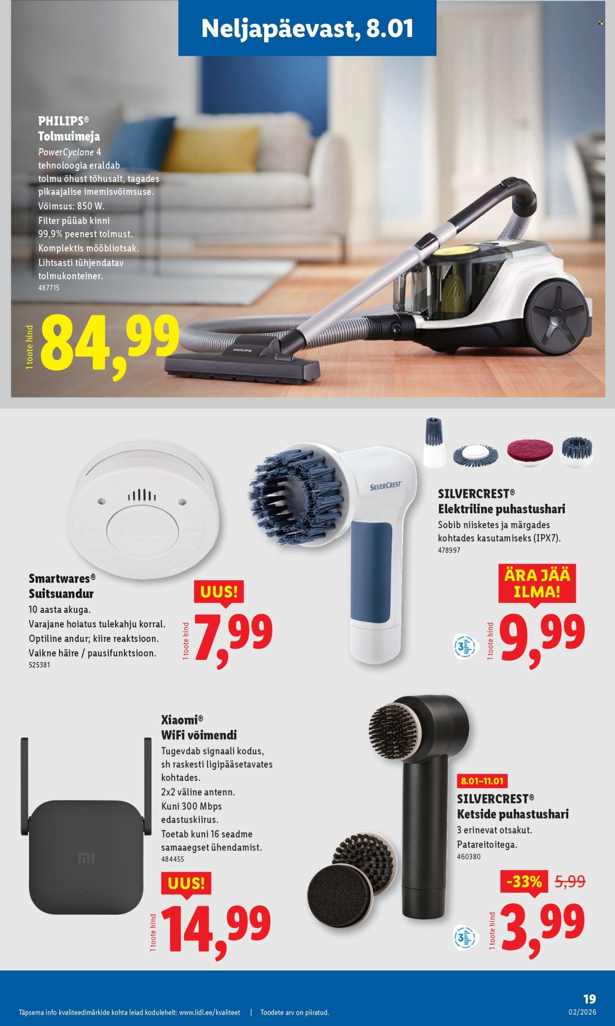 Lidl kliendileht - Tööstuskaupade pakkumised (5.01 - 11.01.2026)