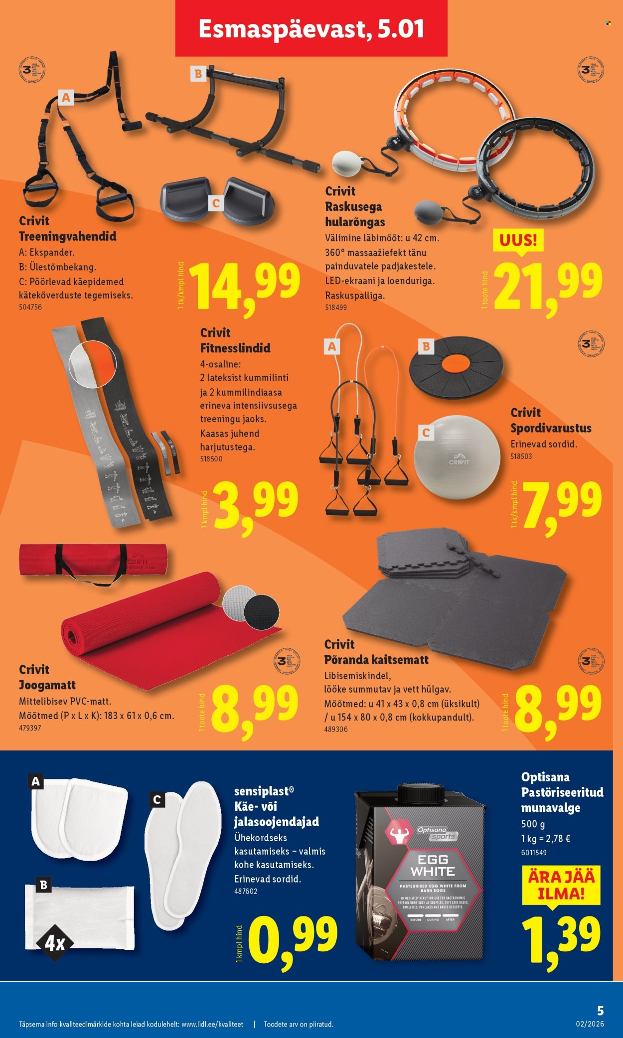 Lidl kliendileht - Tööstuskaupade pakkumised (5.01 - 11.01.2026)