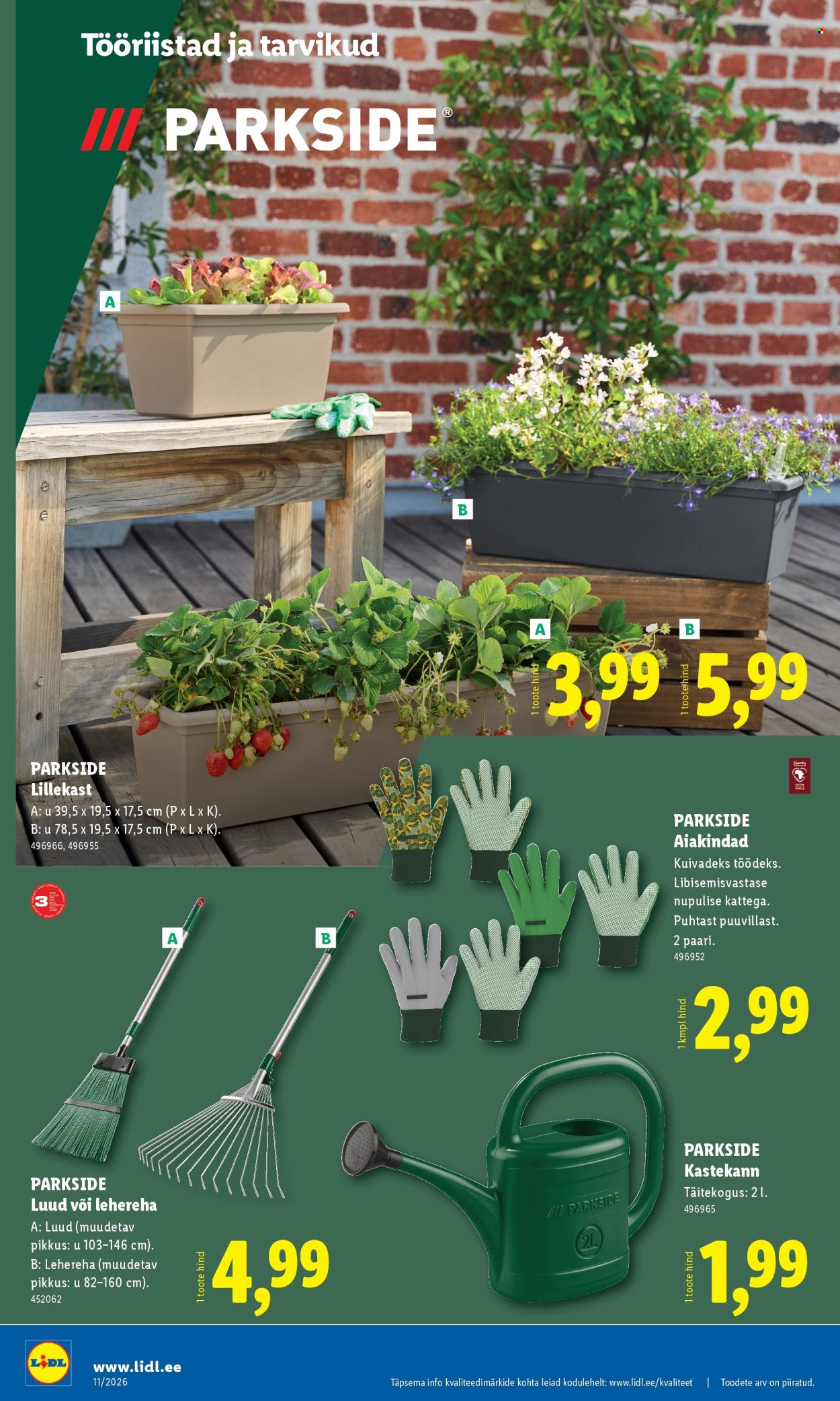 Lidl kliendileht - Tööstuskaupade pakkumised (9.03 - 15.03.2026)