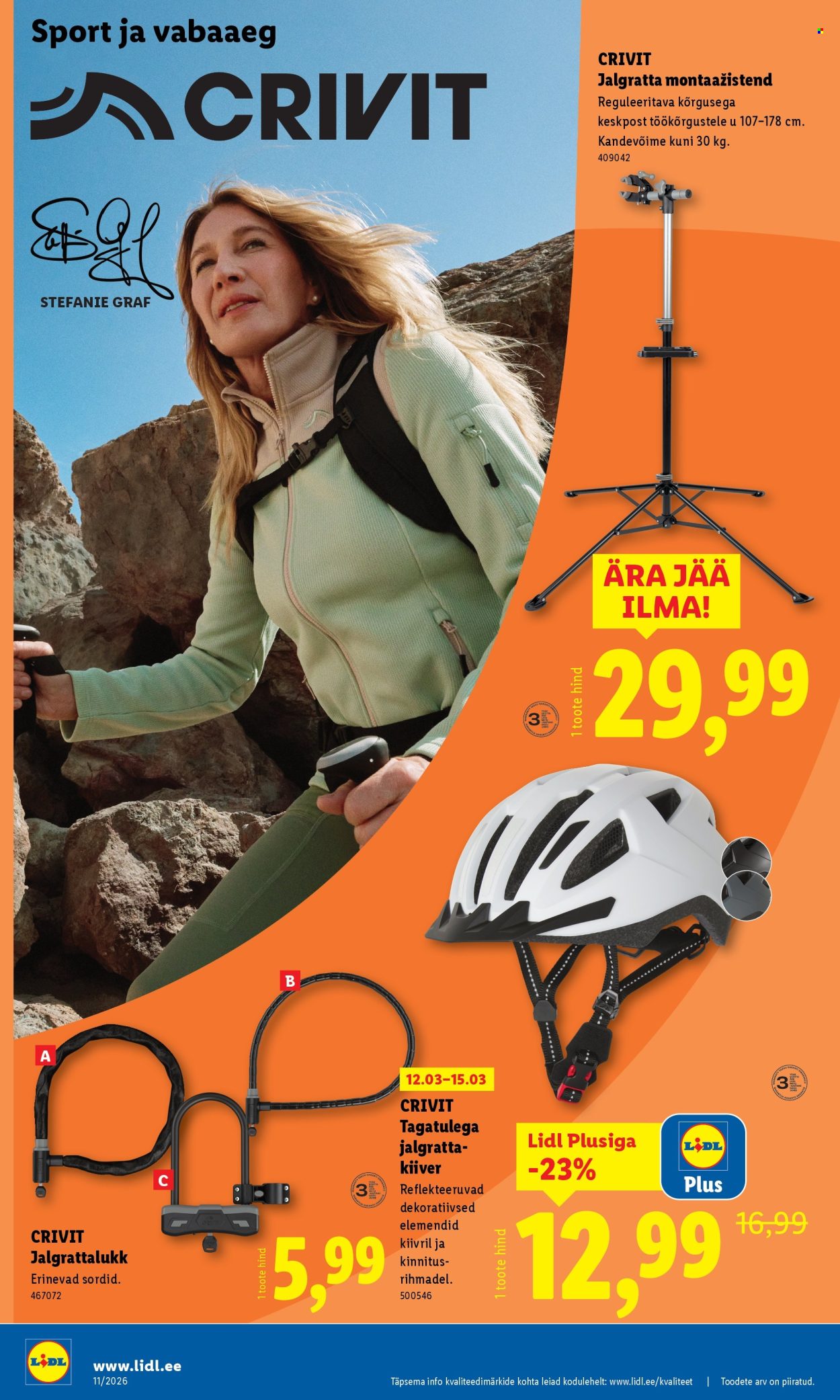 Lidl kliendileht - Tööstuskaupade pakkumised (9.03 - 15.03.2026)