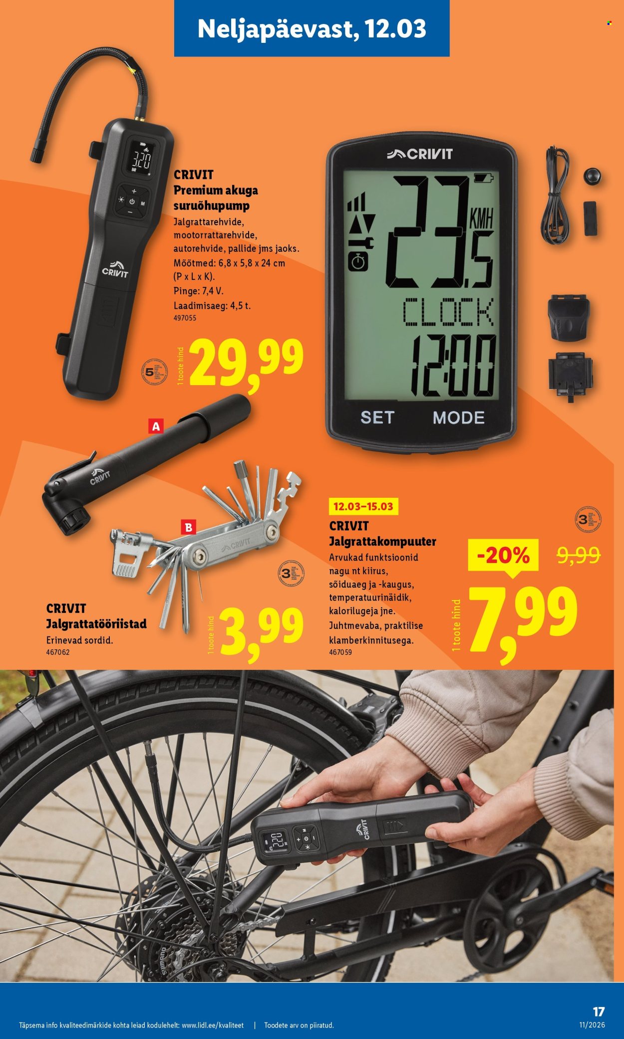 Lidl kliendileht - Tööstuskaupade pakkumised (9.03 - 15.03.2026)