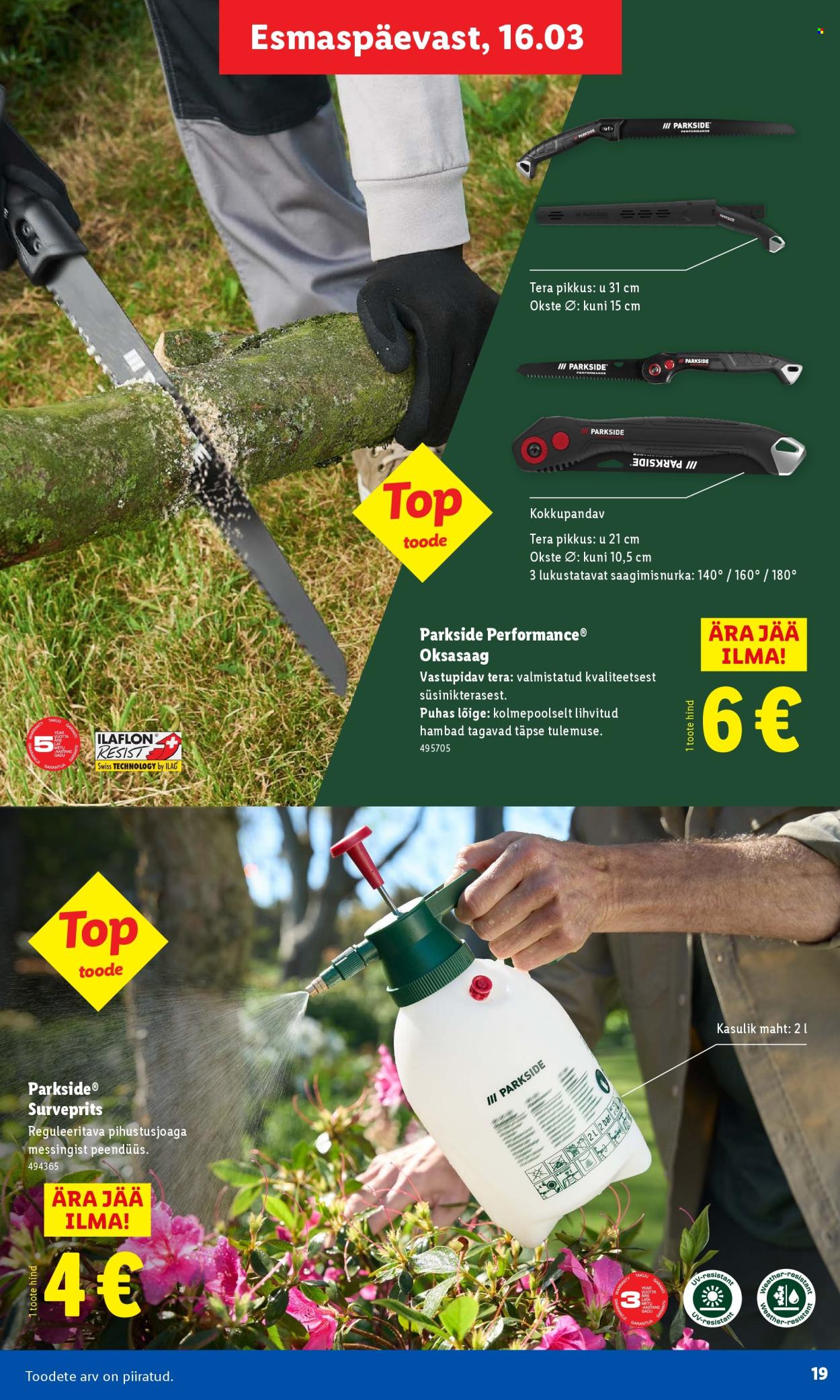 Lidl kliendileht - Aiakataloog