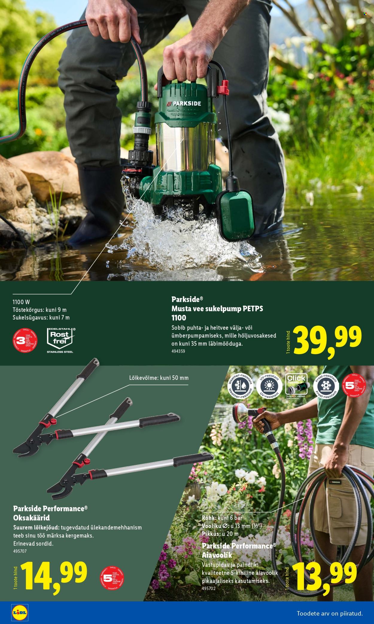 Lidl kliendileht - Aiakataloog