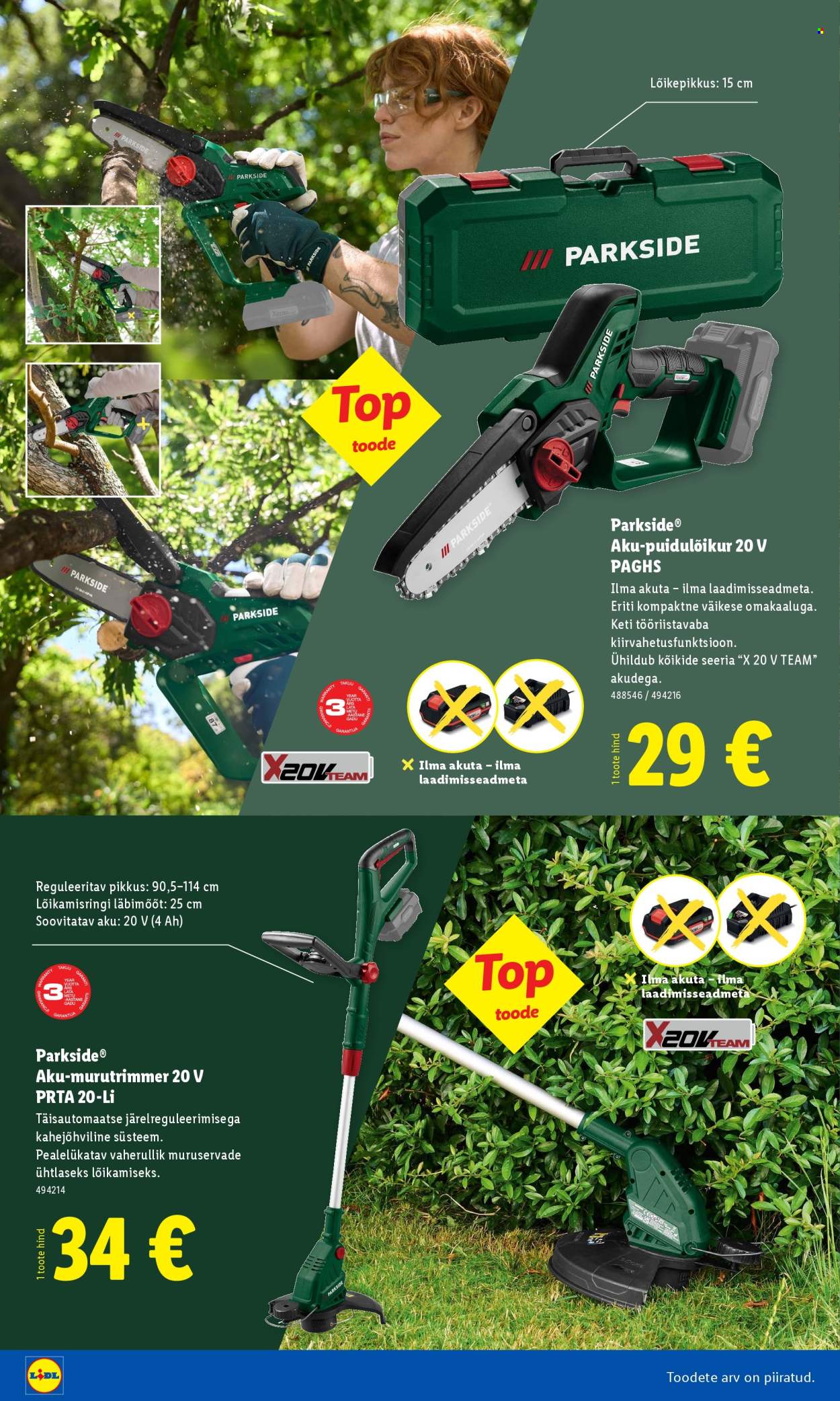 Lidl kliendileht - Aiakataloog