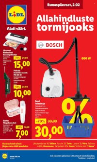 Lidl kliendileht - Allahindluste tormijooks (2.02 - 8.02.2026)