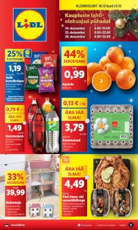 Lidl kliendileht - Kliendilehed (16.12 - 23.12.2024)