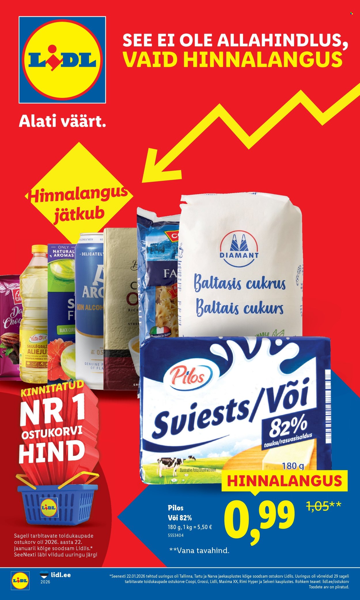 Lidl kliendileht - Suur hinnalangus