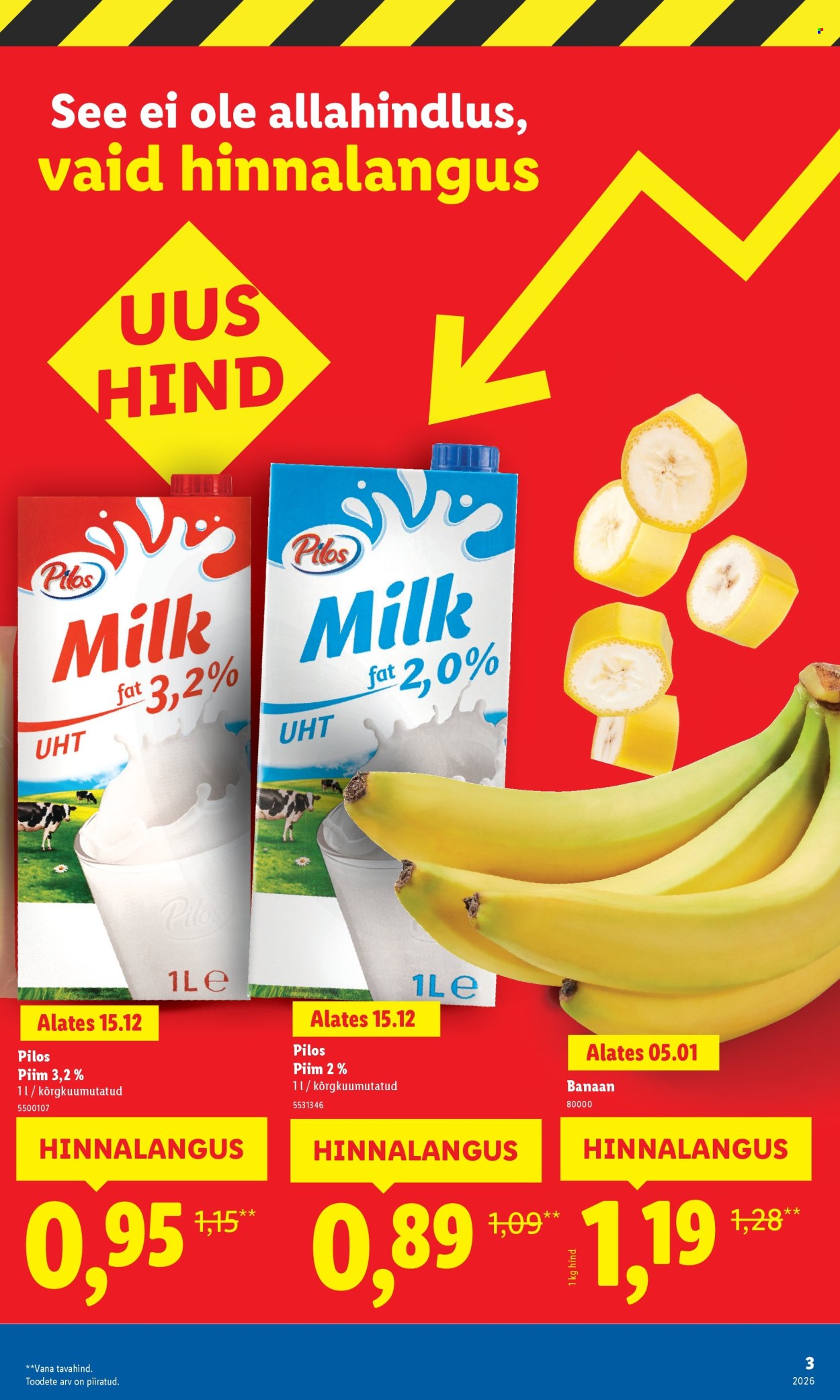 Lidl kliendileht - Suur hinnalangus