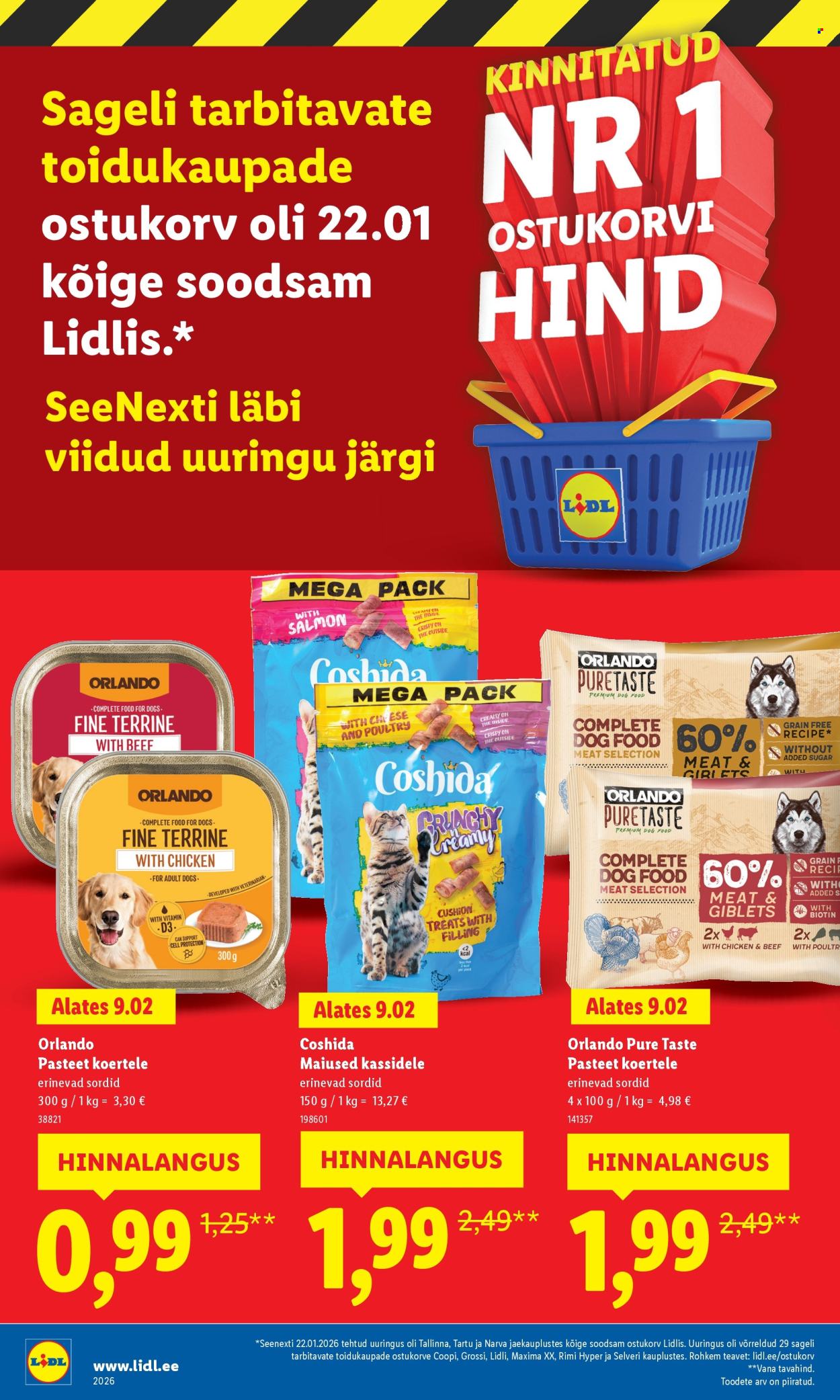 Lidl kliendileht - Suur hinnalangus