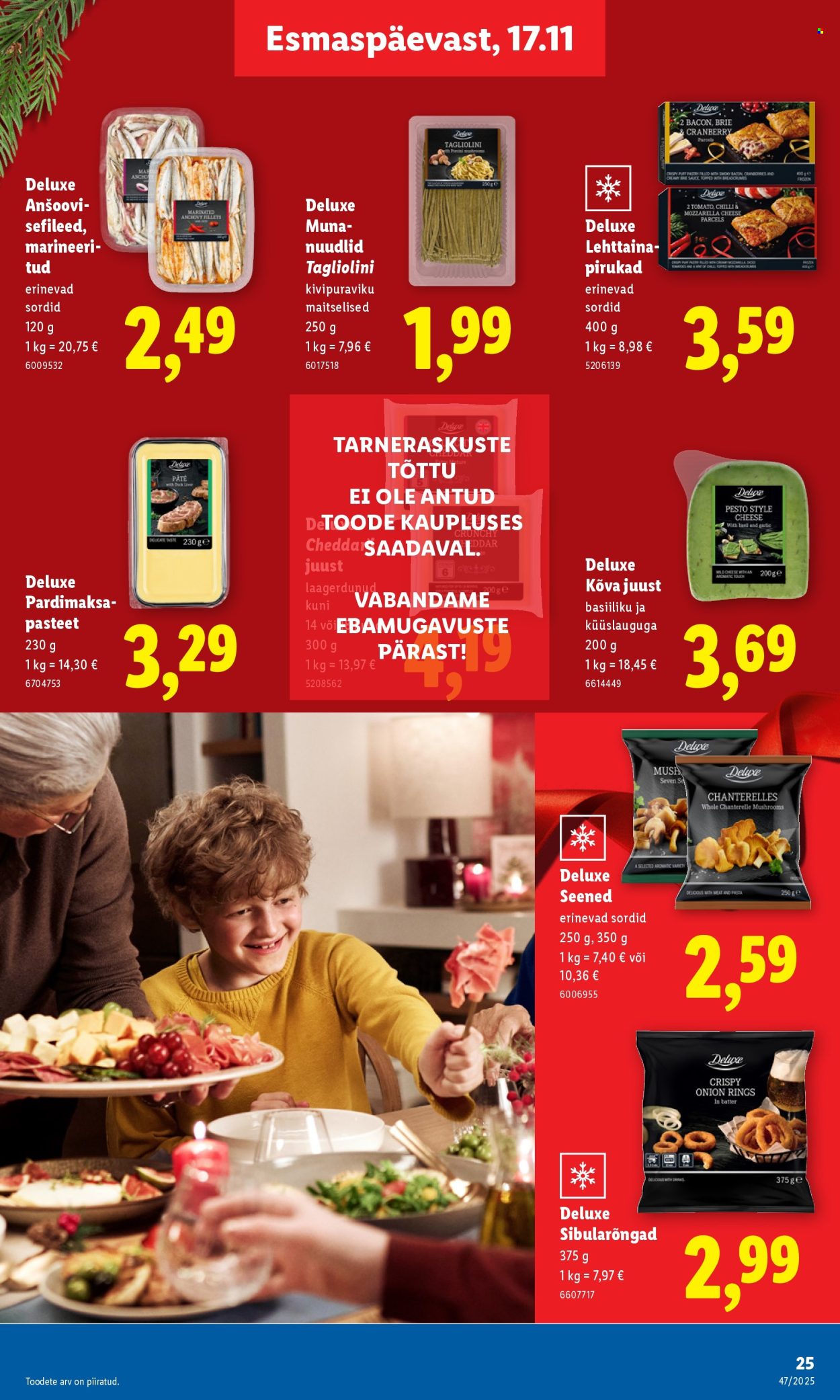 Lidl kliendileht - Nädalalõpu pakkumised (20.11 - 23.11.2025)