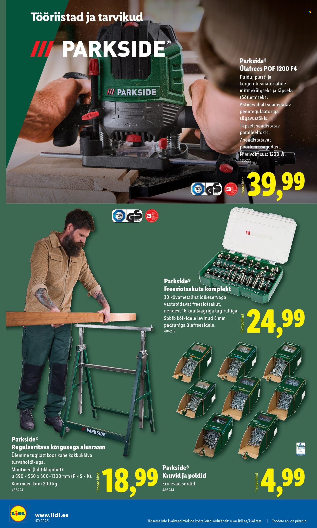 Lidl kliendileht - Nädalalõpu pakkumised (20.11 - 23.11.2025)