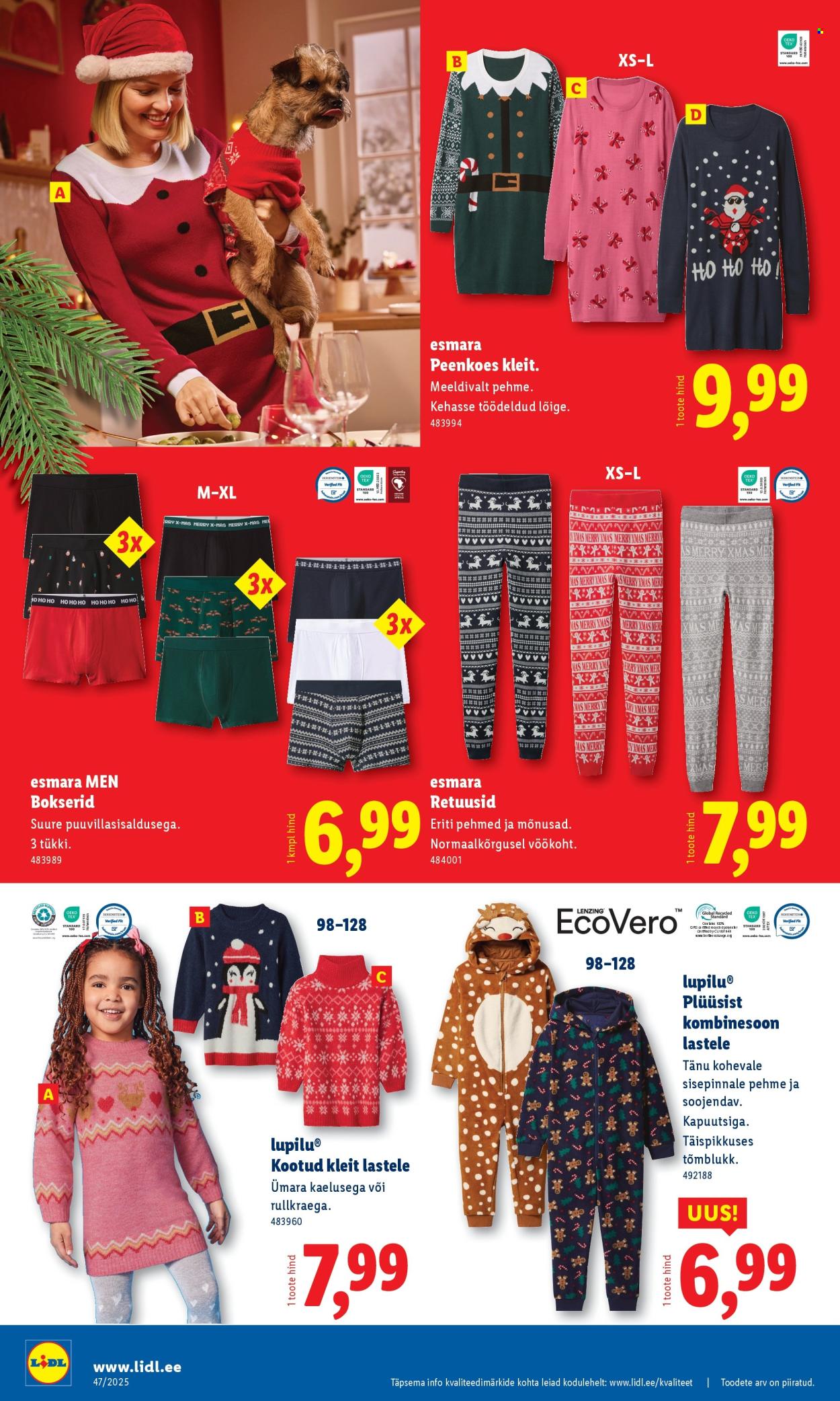 Lidl kliendileht - Nädalalõpu pakkumised (20.11 - 23.11.2025)