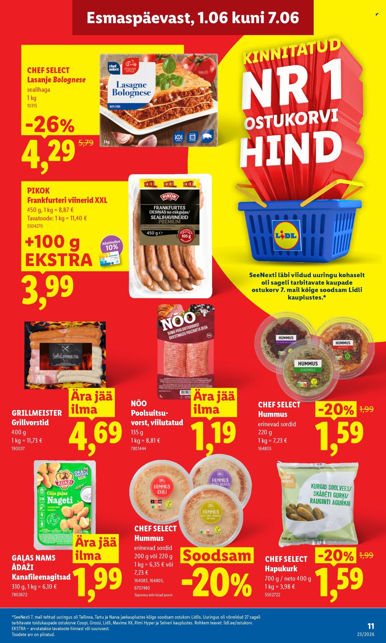 Lidl kliendileht - Kliendileht (1.06 - 7.06.2026)