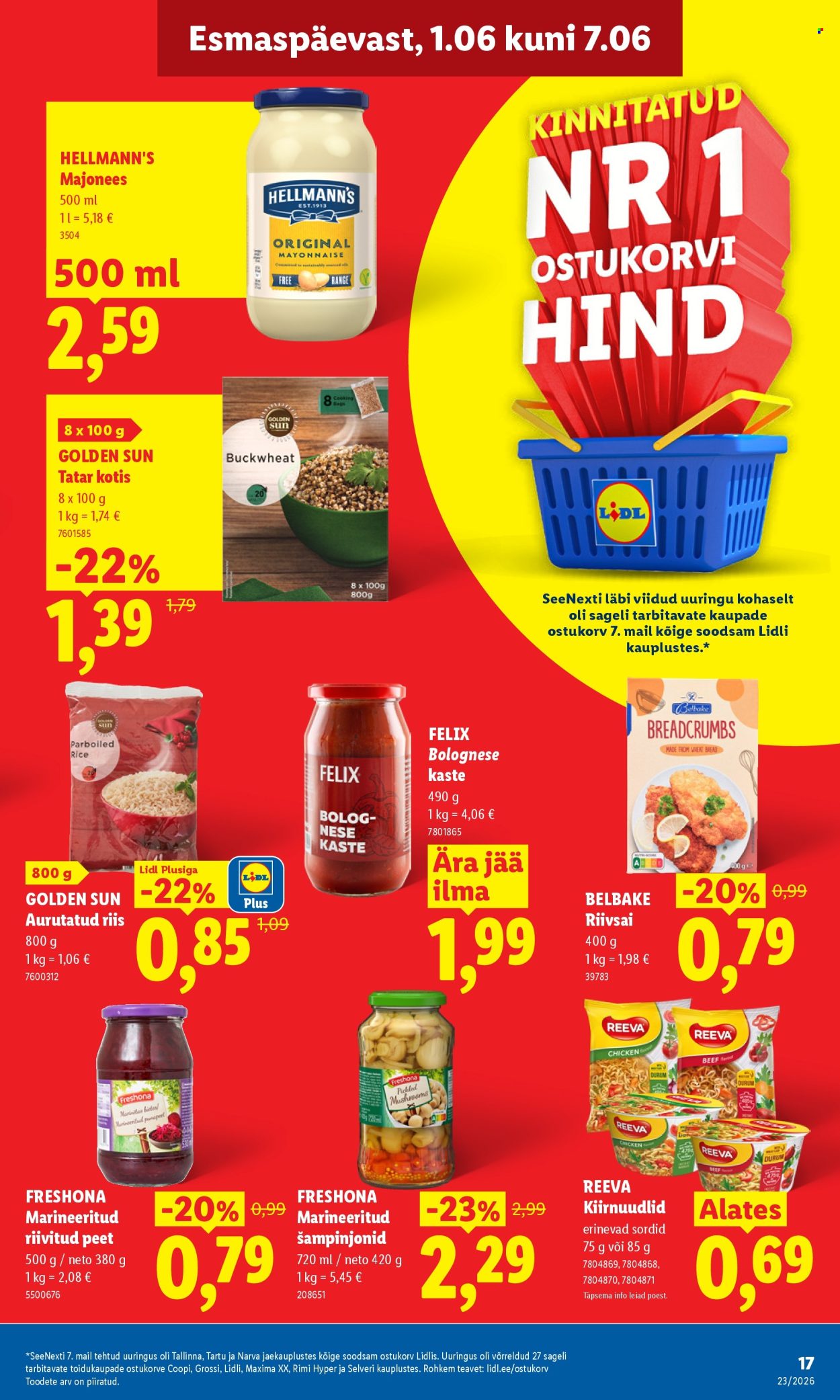 Lidl kliendileht - Kliendileht (1.06 - 7.06.2026)
