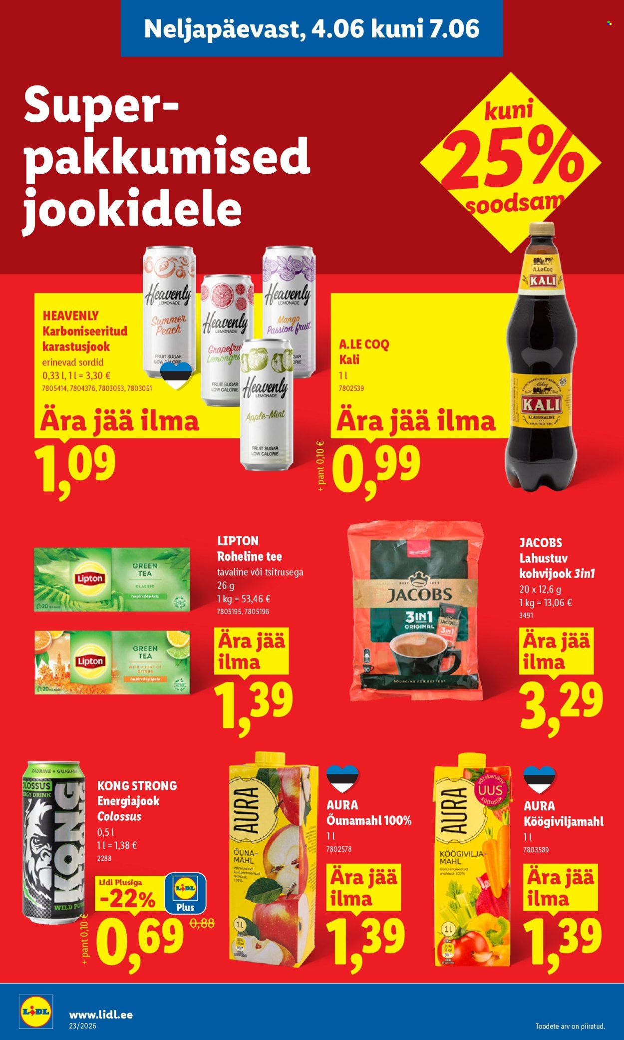 Lidl kliendileht - Kliendileht (1.06 - 7.06.2026)
