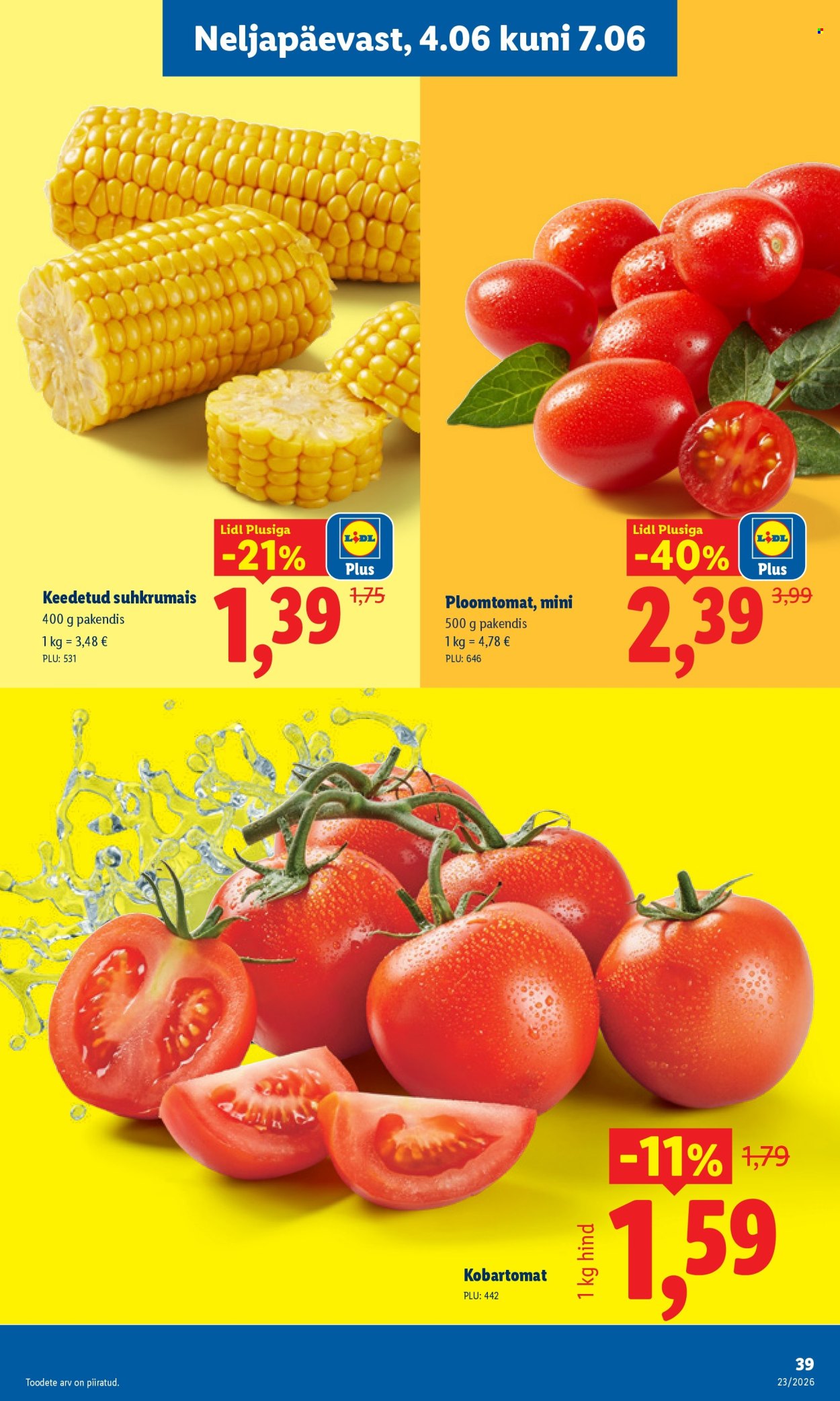 Lidl kliendileht - Kliendileht (1.06 - 7.06.2026)