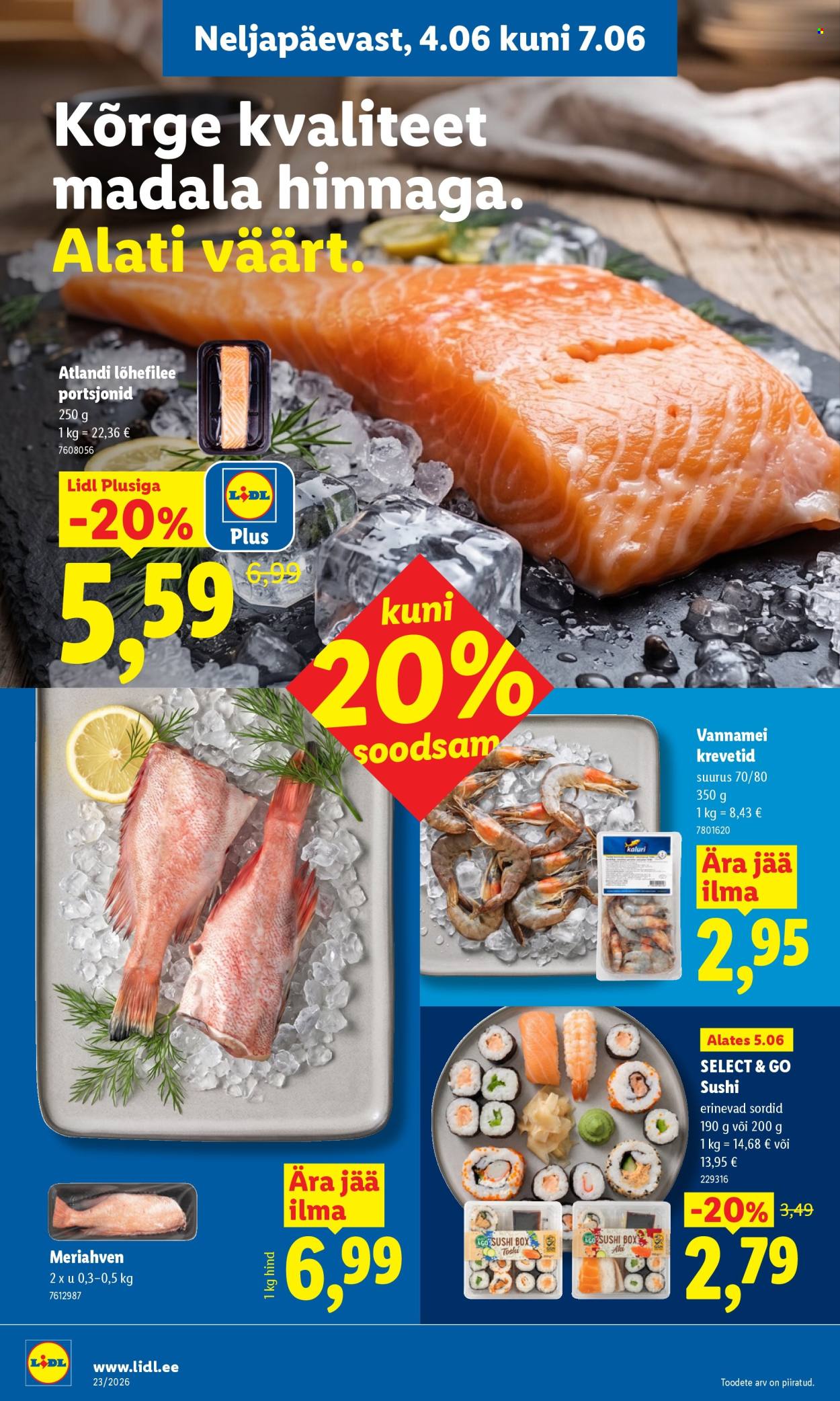 Lidl kliendileht - Kliendileht (1.06 - 7.06.2026)