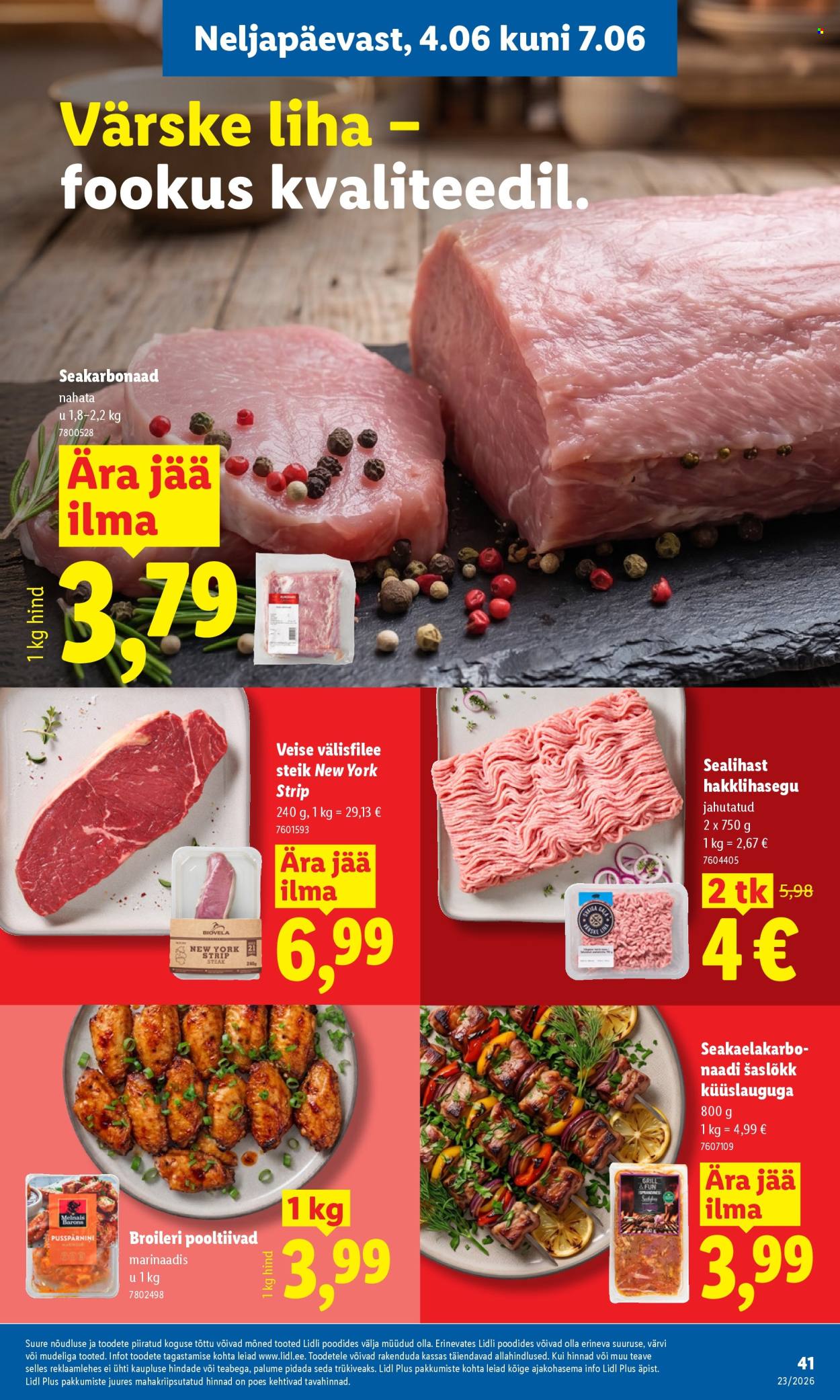 Lidl kliendileht - Kliendileht (1.06 - 7.06.2026)