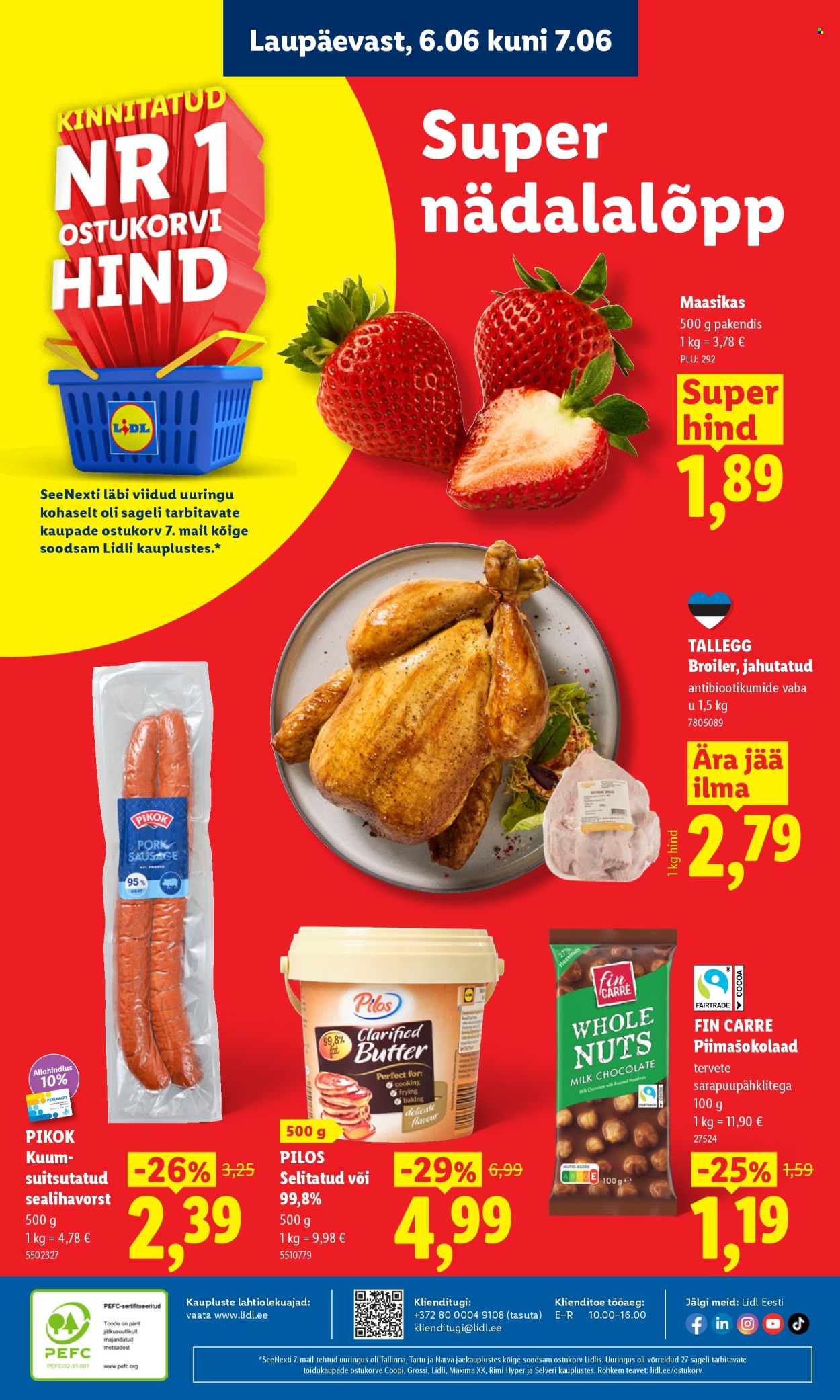 Lidl kliendileht - Kliendileht (1.06 - 7.06.2026)