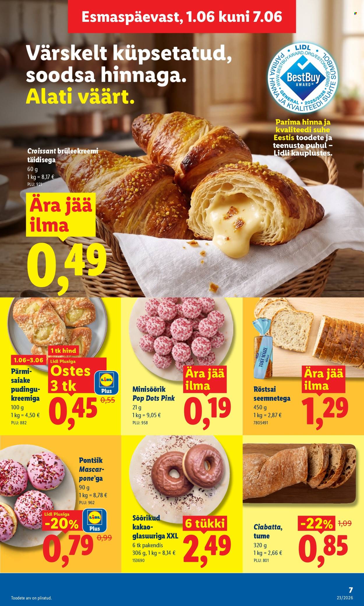 Lidl kliendileht - Kliendileht (1.06 - 7.06.2026)