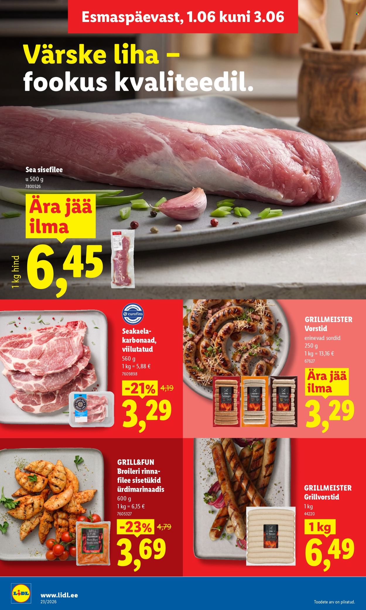 Lidl kliendileht - Kliendileht (1.06 - 7.06.2026)