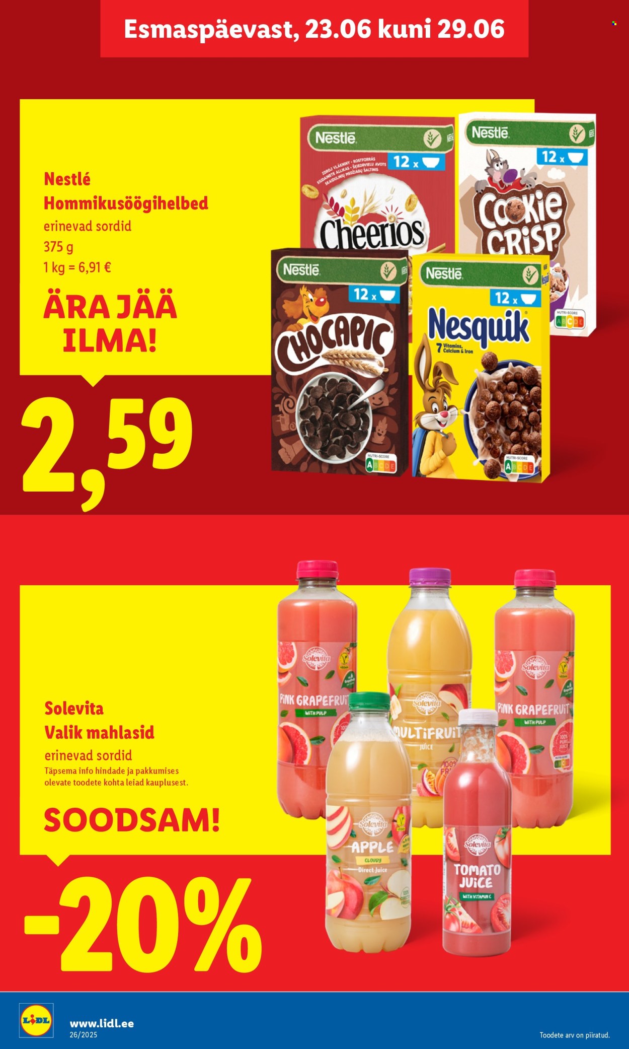 Lidl kliendileht - Kliendileht (23.06 - 29.06.2025)