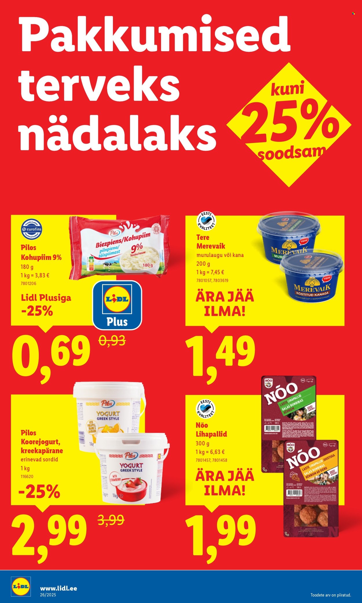 Lidl kliendileht - Kliendileht (23.06 - 29.06.2025)