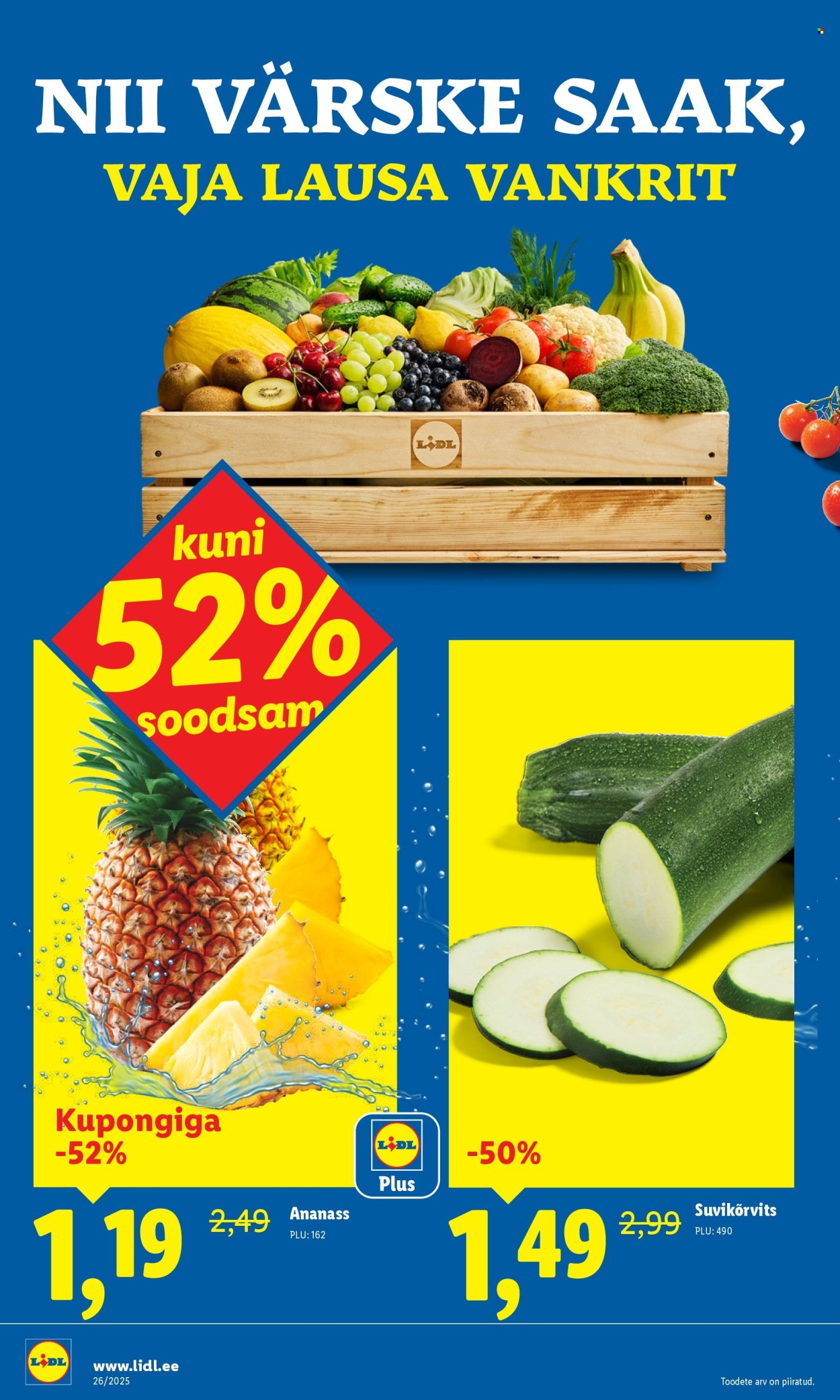 Lidl kliendileht - Kliendileht (23.06 - 29.06.2025)