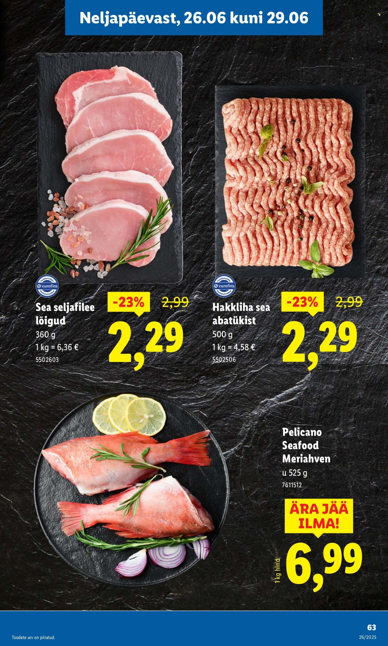 Lidl kliendileht - Kliendileht (23.06 - 29.06.2025)
