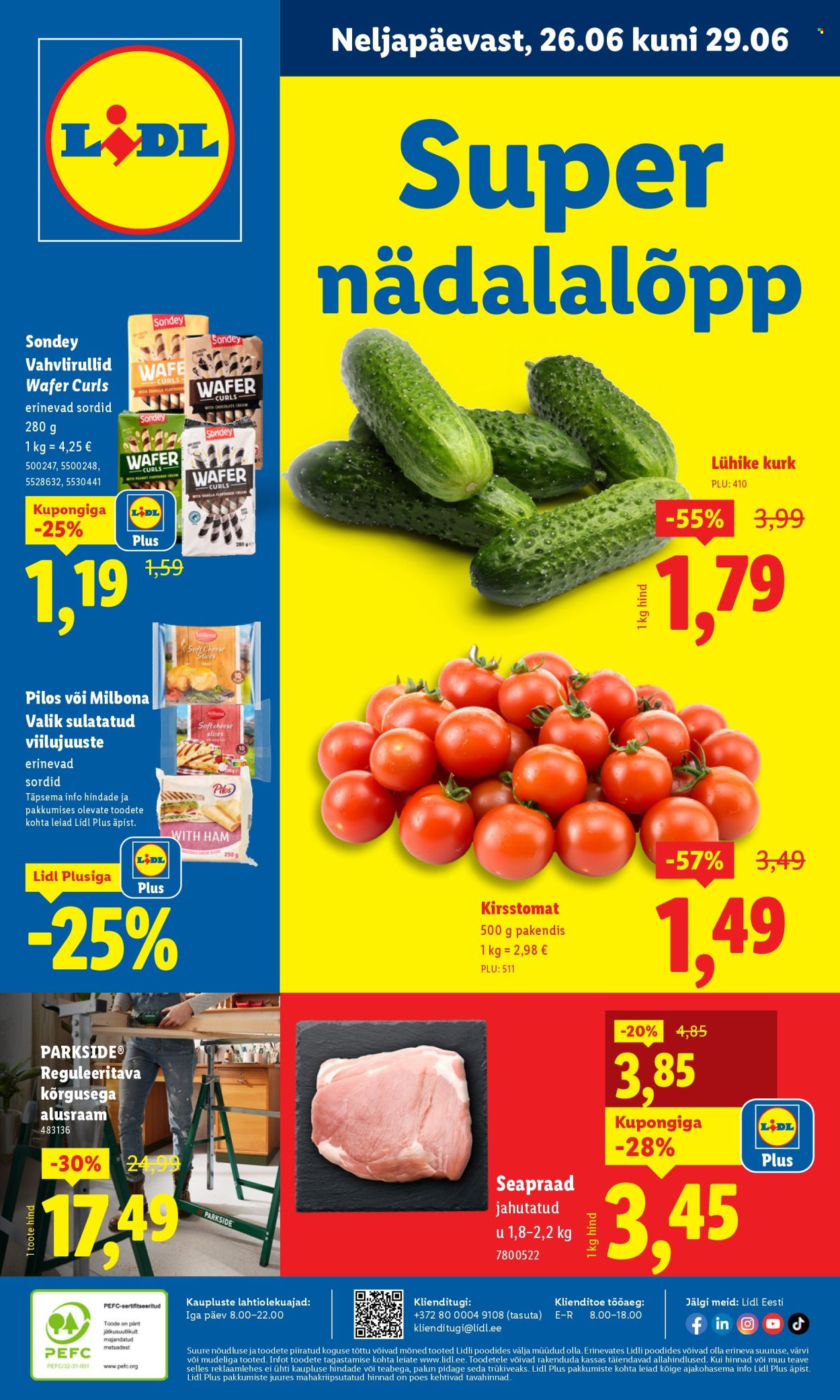 Lidl kliendileht - Kliendileht (23.06 - 29.06.2025)