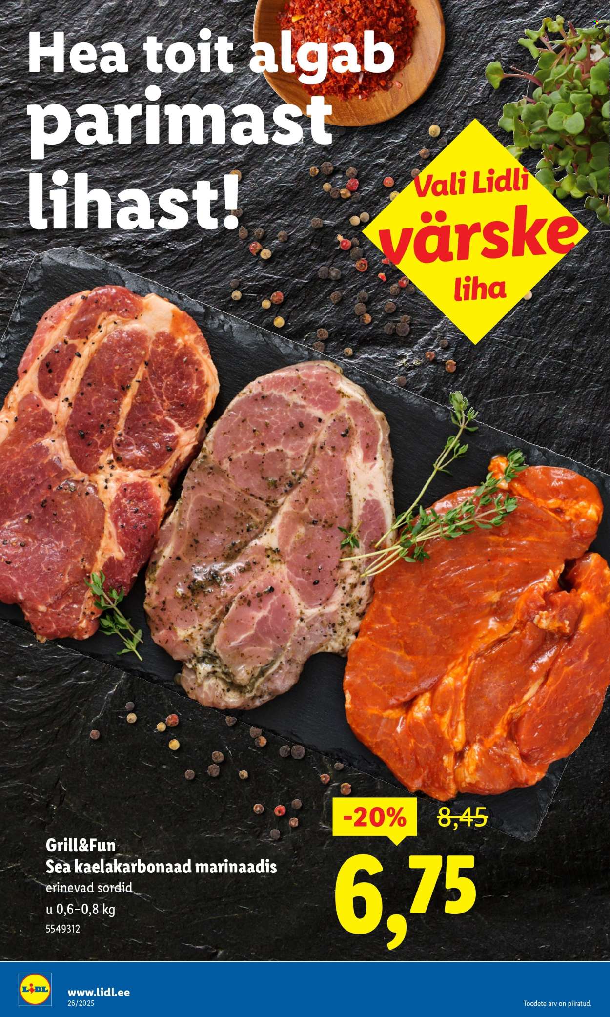 Lidl kliendileht - Kliendileht (23.06 - 29.06.2025)