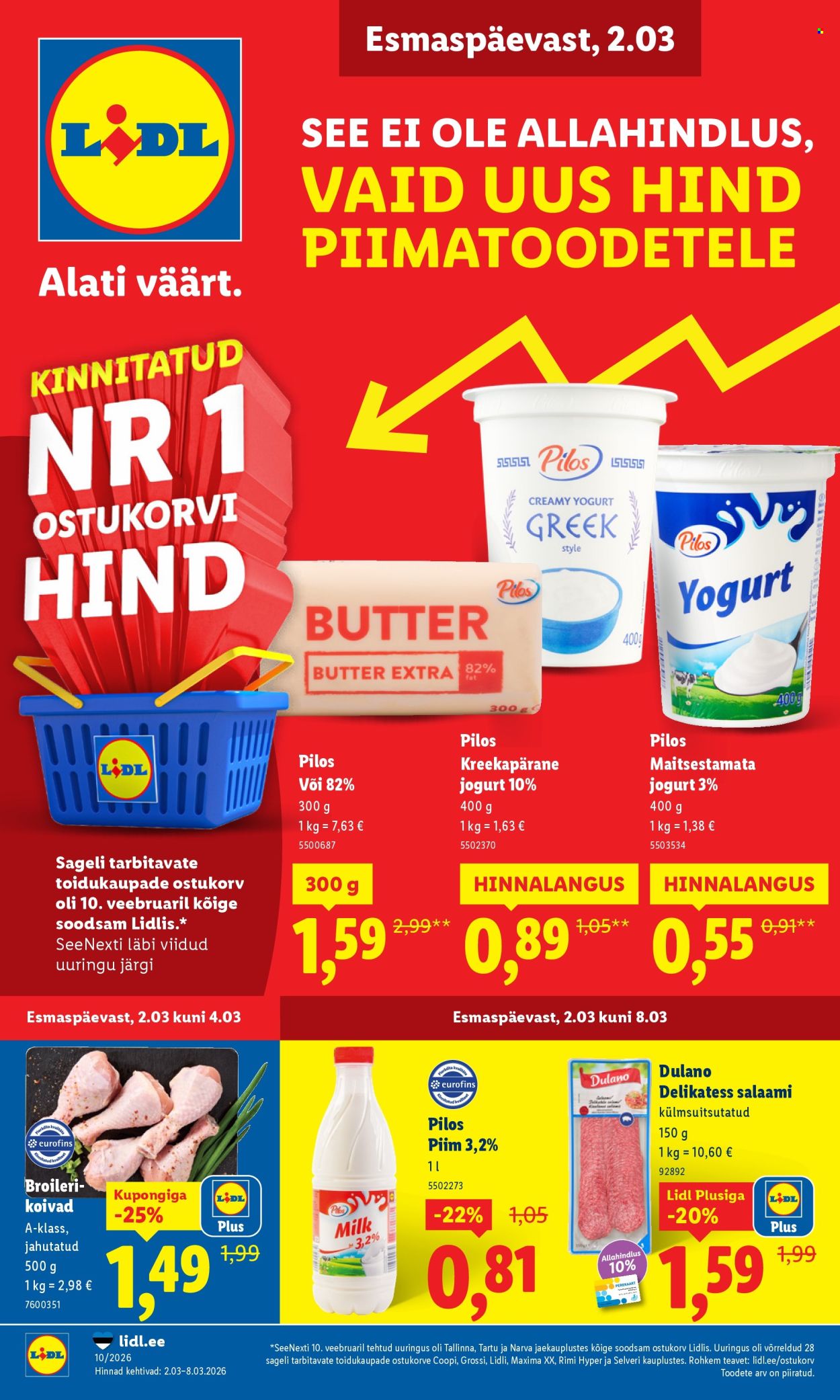 Lidl kliendileht - Kliendileht (2.03 - 8.03.2026)