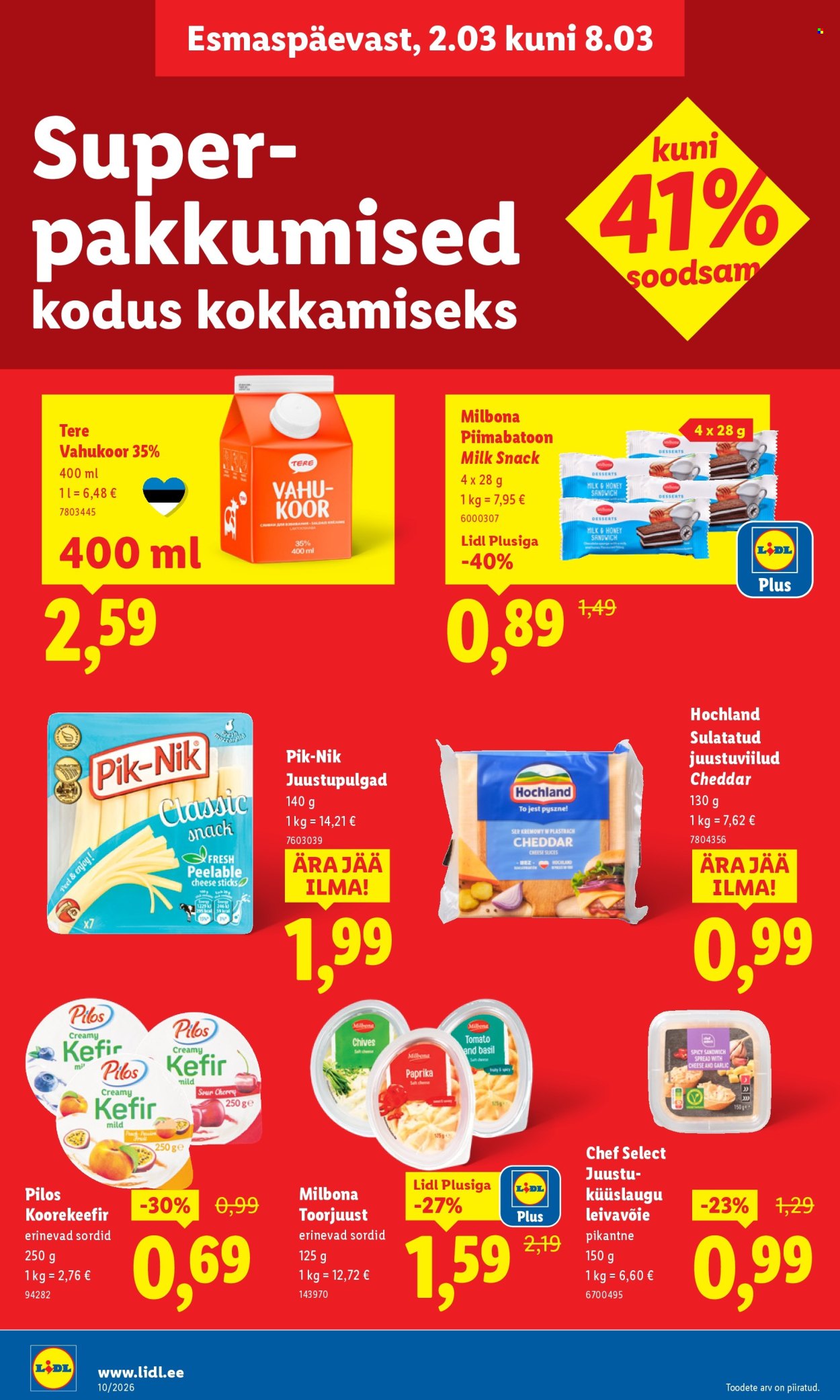 Lidl kliendileht - Kliendileht (2.03 - 8.03.2026)