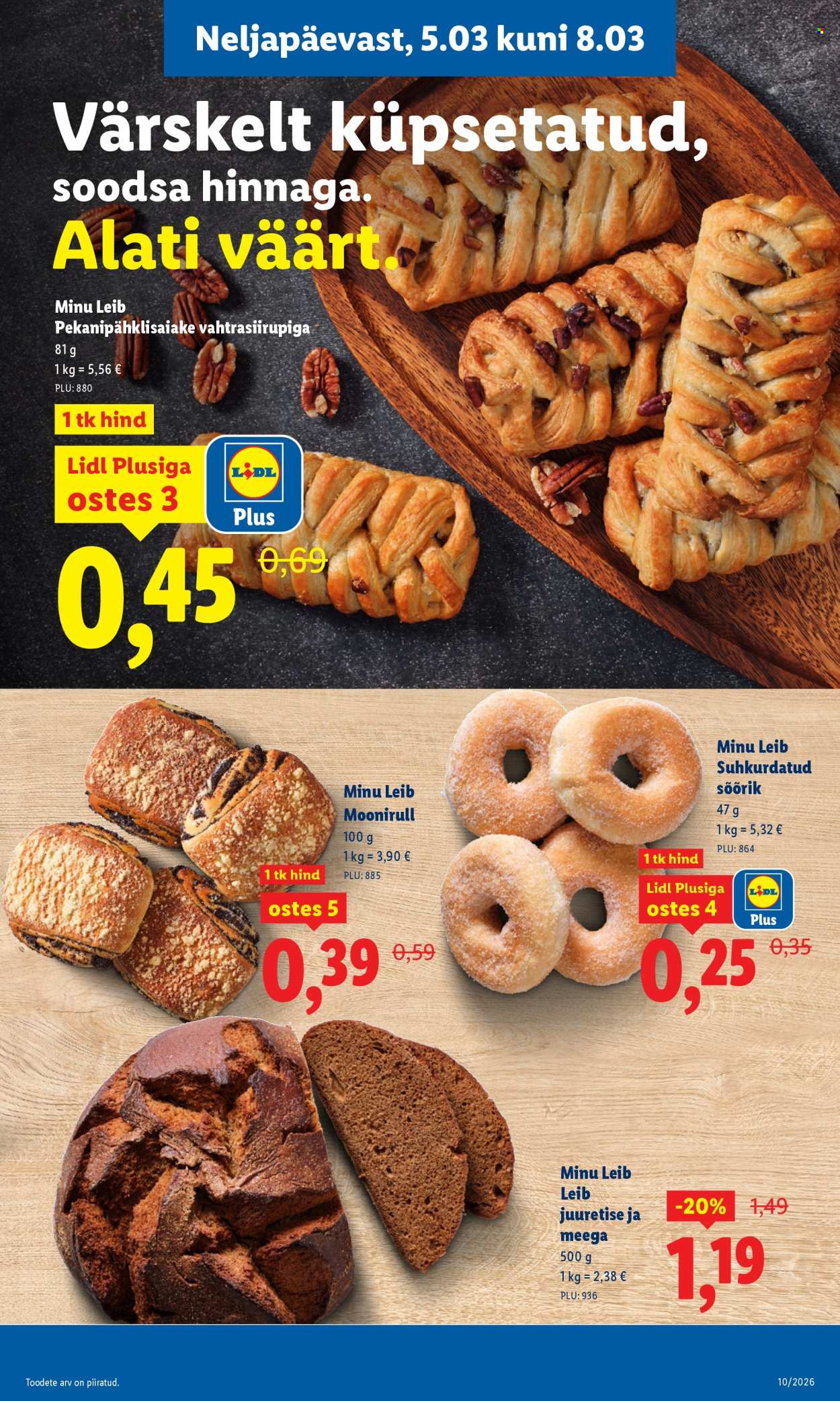 Lidl kliendileht - Kliendileht (2.03 - 8.03.2026)