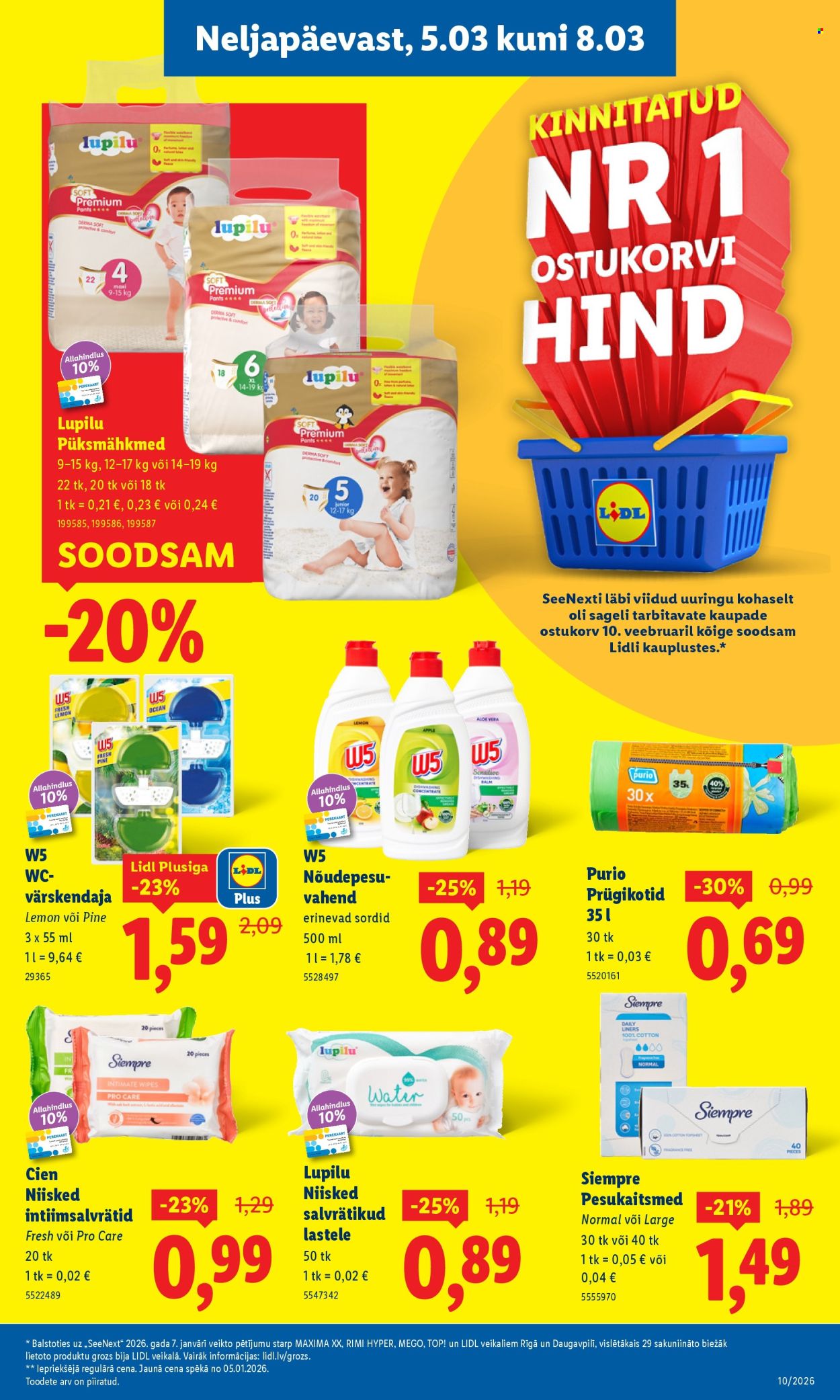 Lidl kliendileht - Kliendileht (2.03 - 8.03.2026)