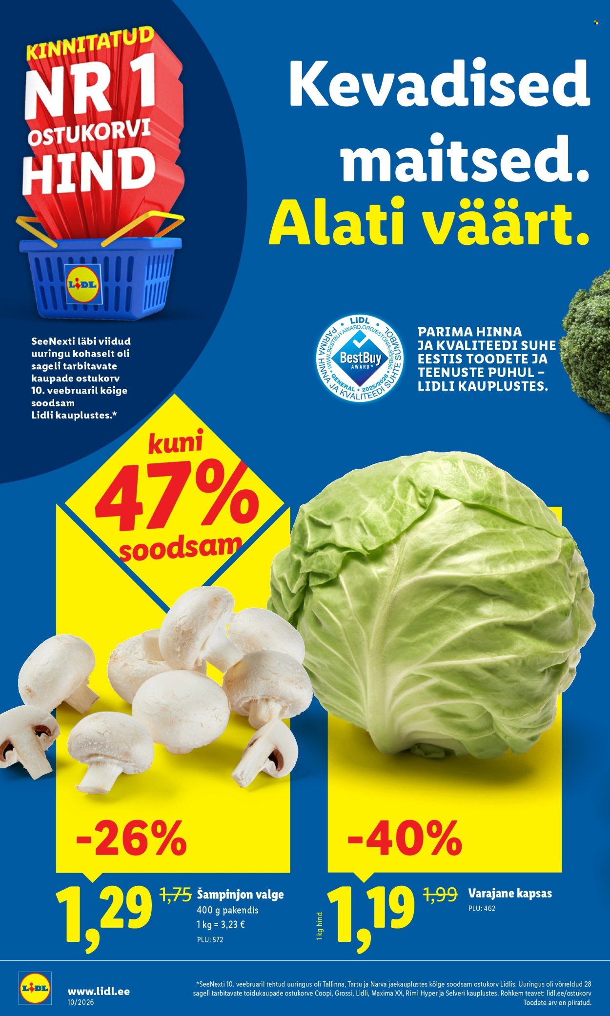 Lidl kliendileht - Kliendileht (2.03 - 8.03.2026)