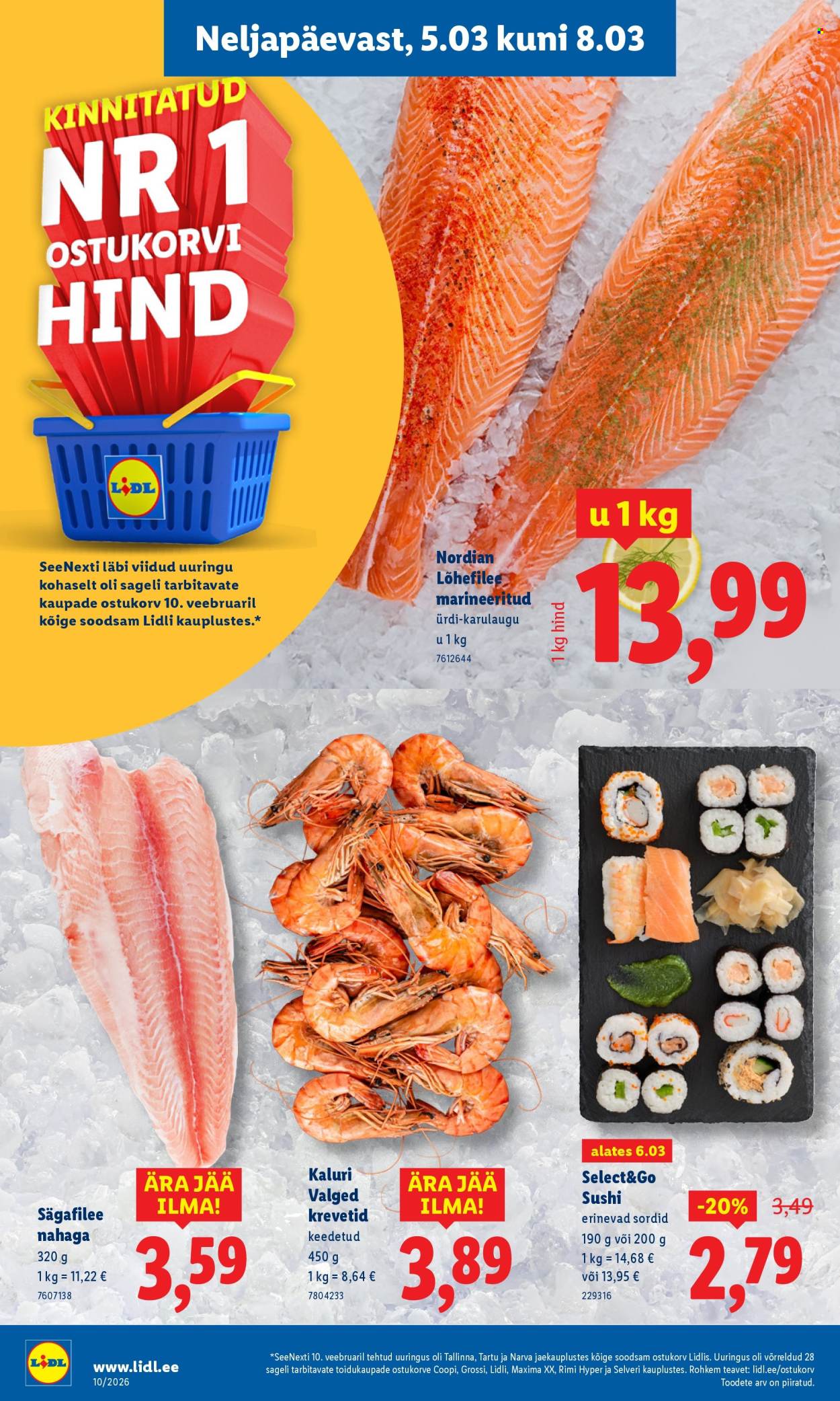 Lidl kliendileht - Kliendileht (2.03 - 8.03.2026)