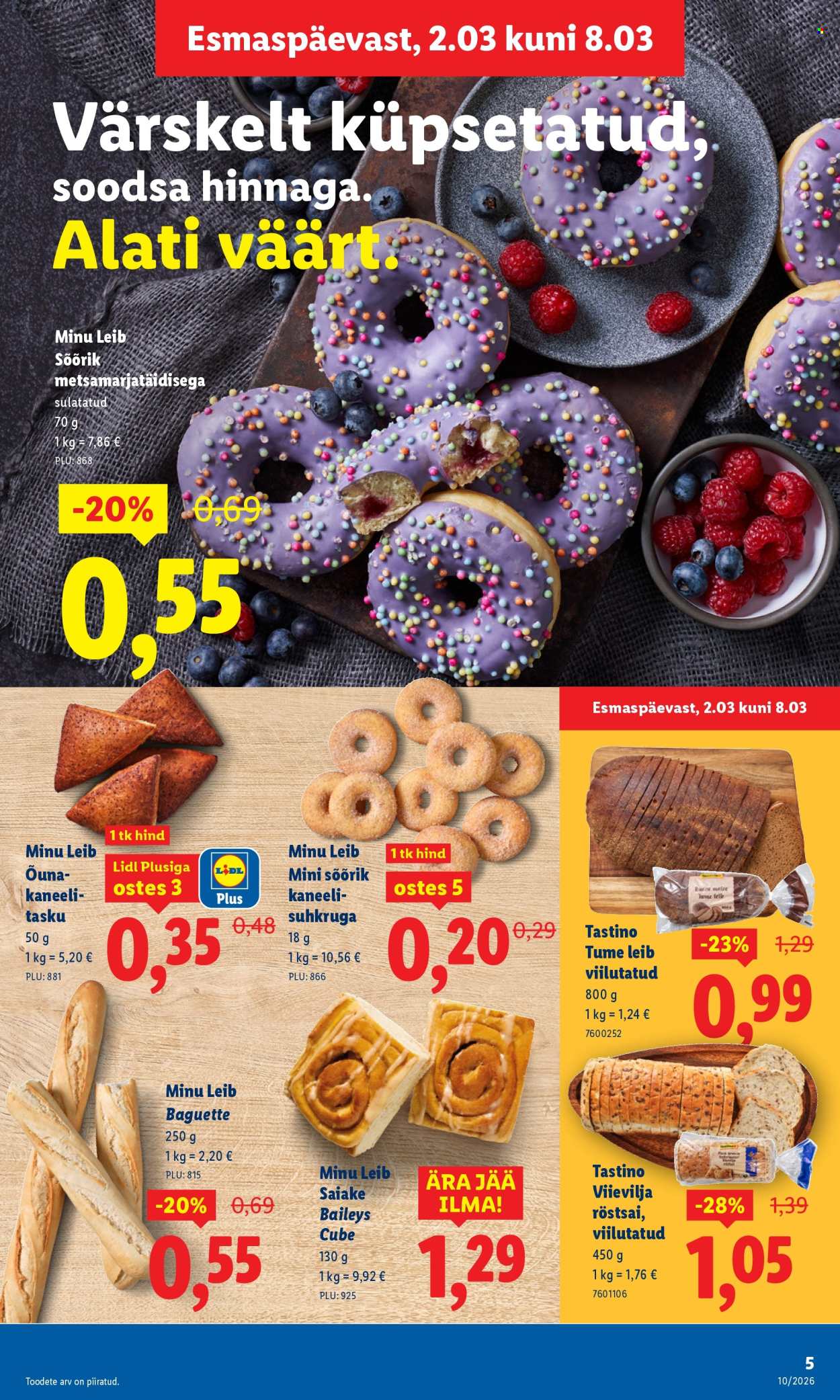 Lidl kliendileht - Kliendileht (2.03 - 8.03.2026)