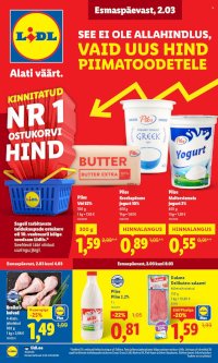 Lidl kliendileht - Kliendileht (2.03 - 8.03.2026)