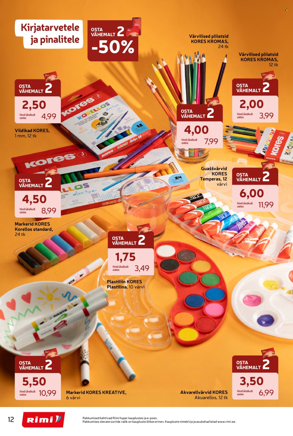 Rimi kliendileht - Tagasi kooli! (28.07 - 7.09.2026)