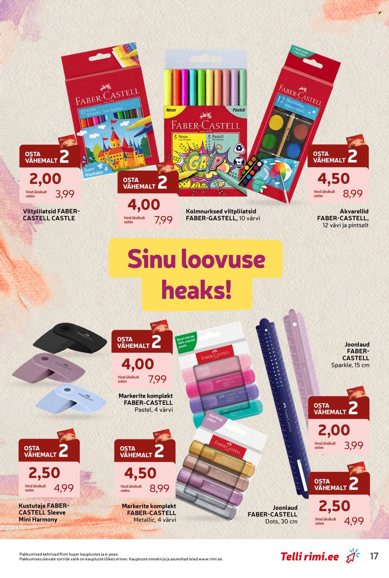 Rimi kliendileht - Tagasi kooli! (28.07 - 7.09.2026)